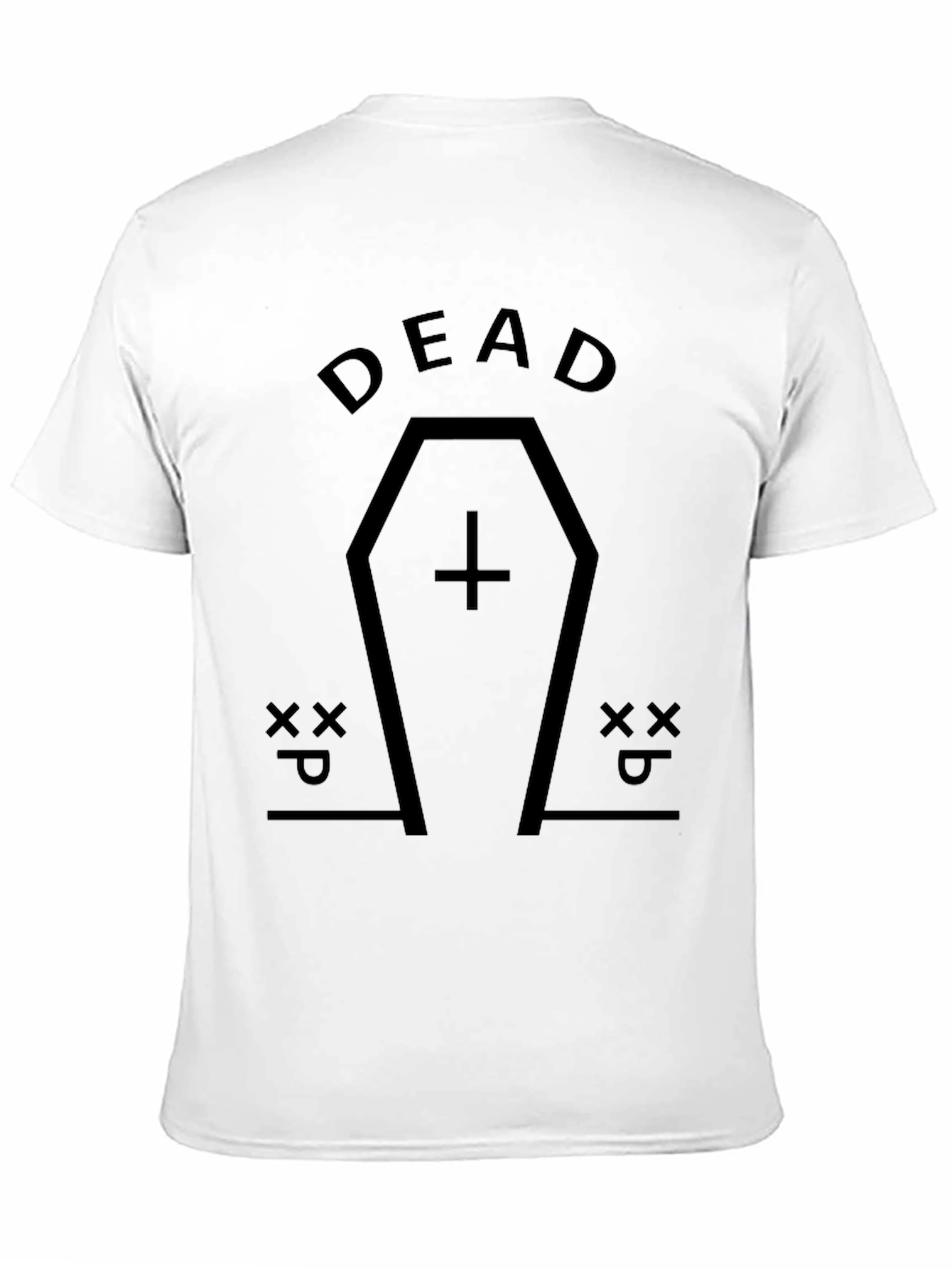 Dead Coffin Graphic T-Shirt - Unisex Black Tee