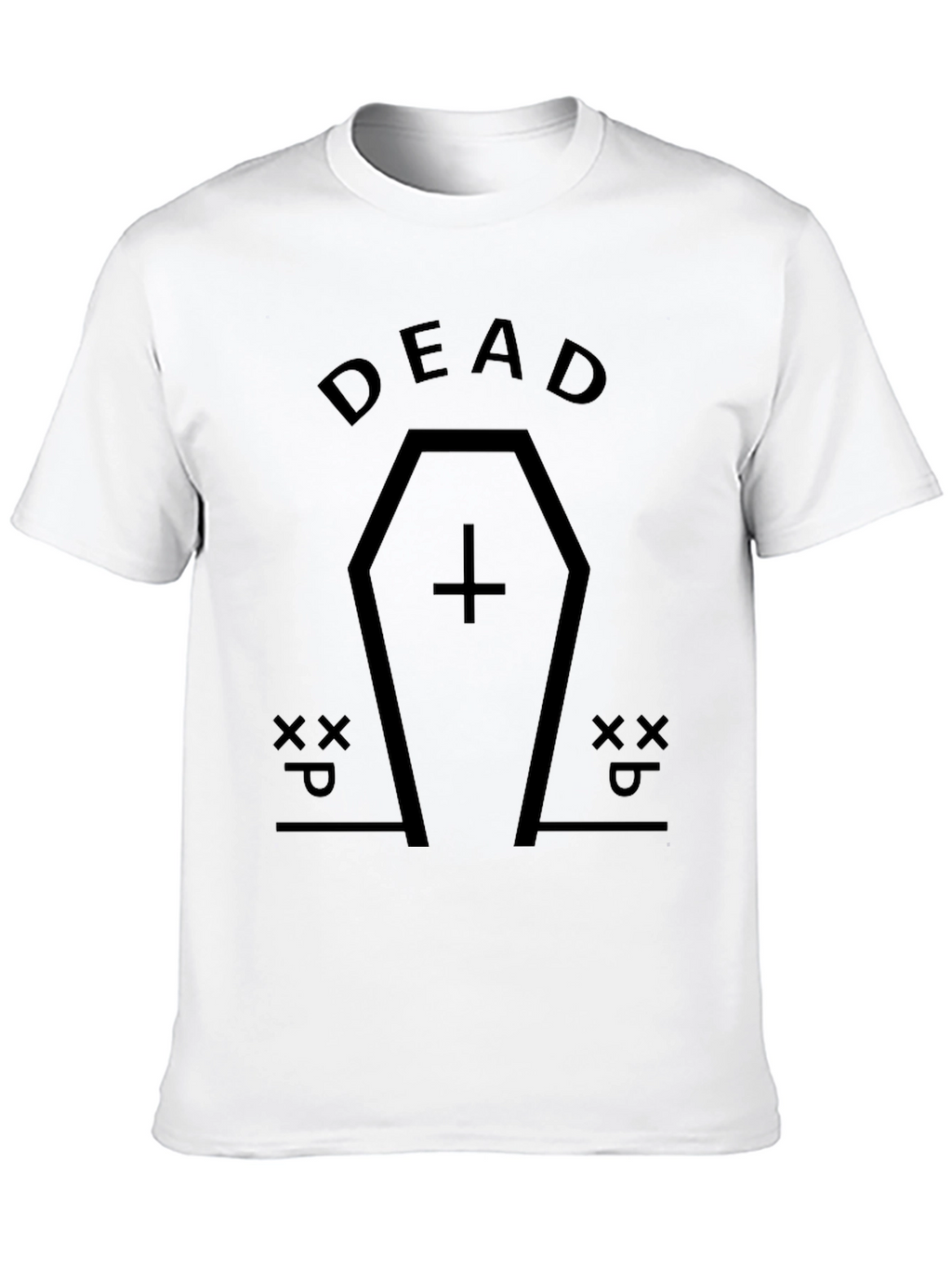 Dead Coffin Graphic T-Shirt - Unisex Black Tee