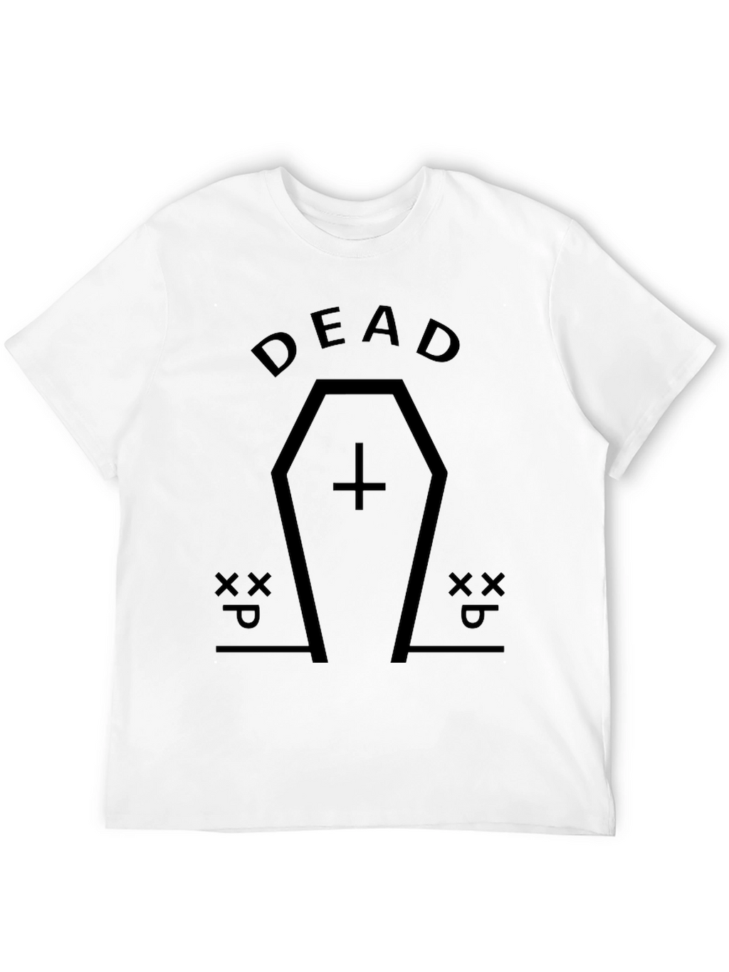 Dead Coffin Graphic T-Shirt - Unisex Black Tee