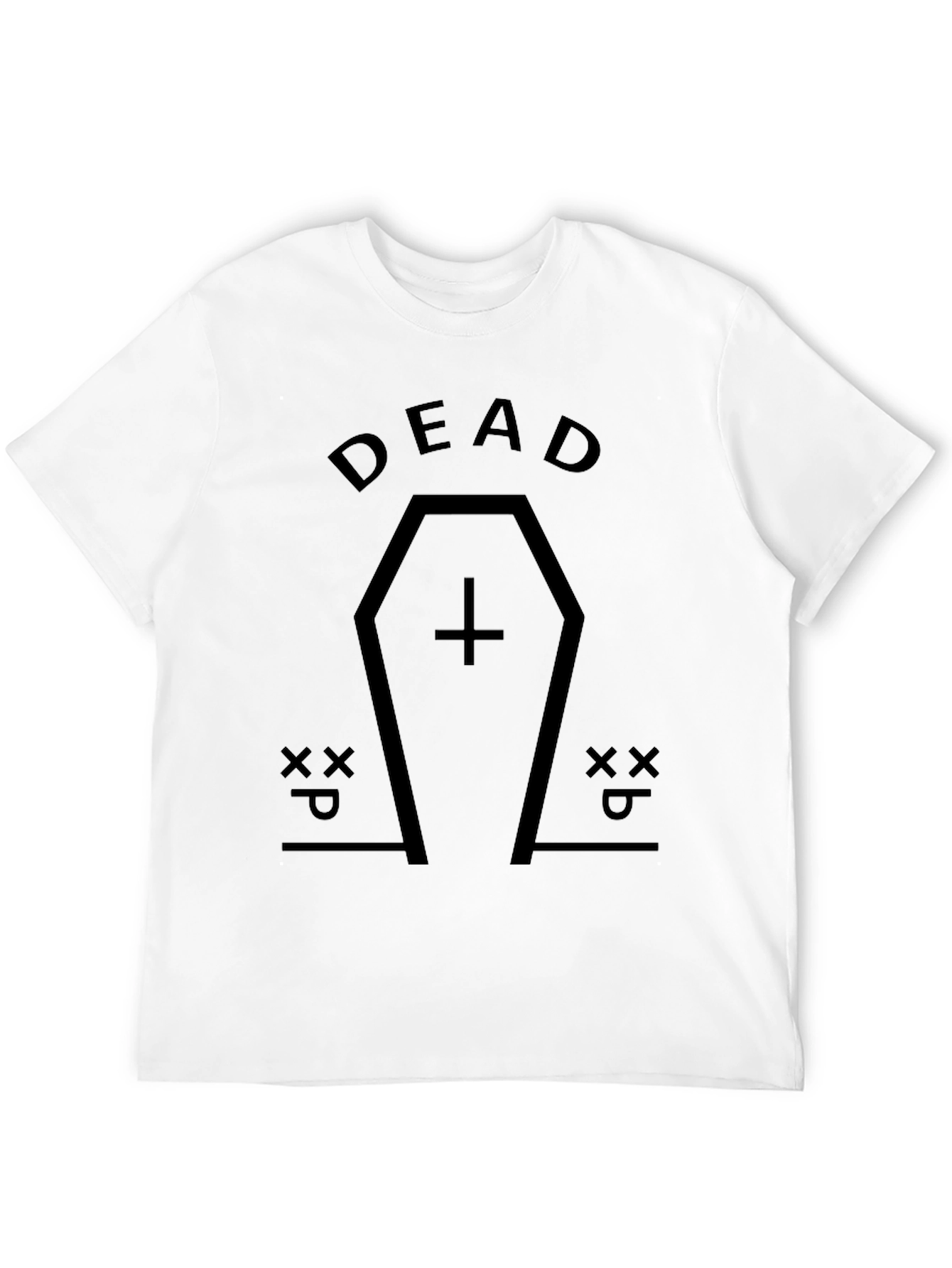 Dead Coffin Graphic T-Shirt - Unisex Black Tee