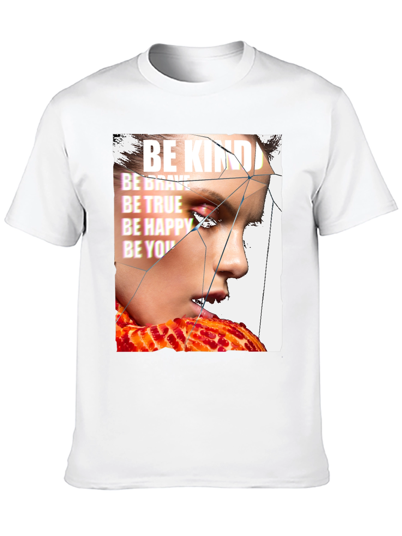 Be Kind Graphic Print T-Shirt - Trendy Streetwear