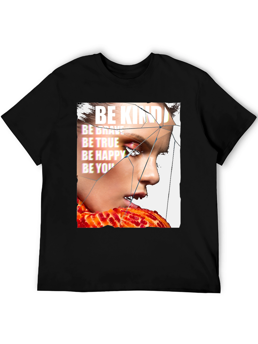 Be Kind Graphic Print T-Shirt - Trendy Streetwear