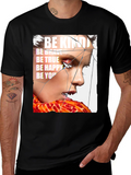 Be Kind Graphic Print T-Shirt - Trendy Streetwear