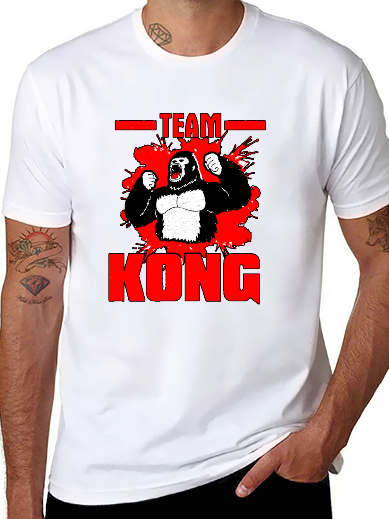 Team Kong Graphic Tee - Black