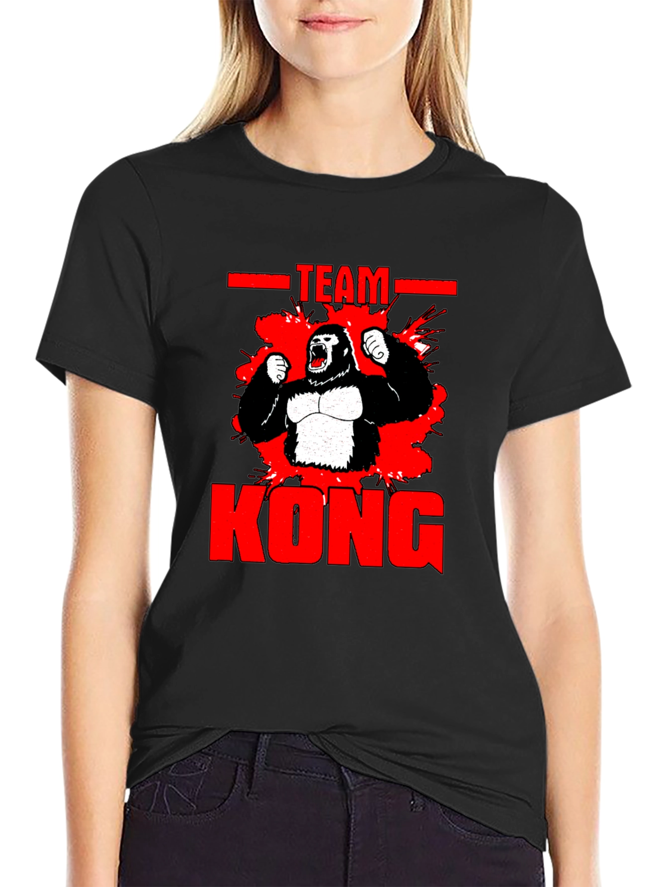Team Kong Graphic Tee - Black