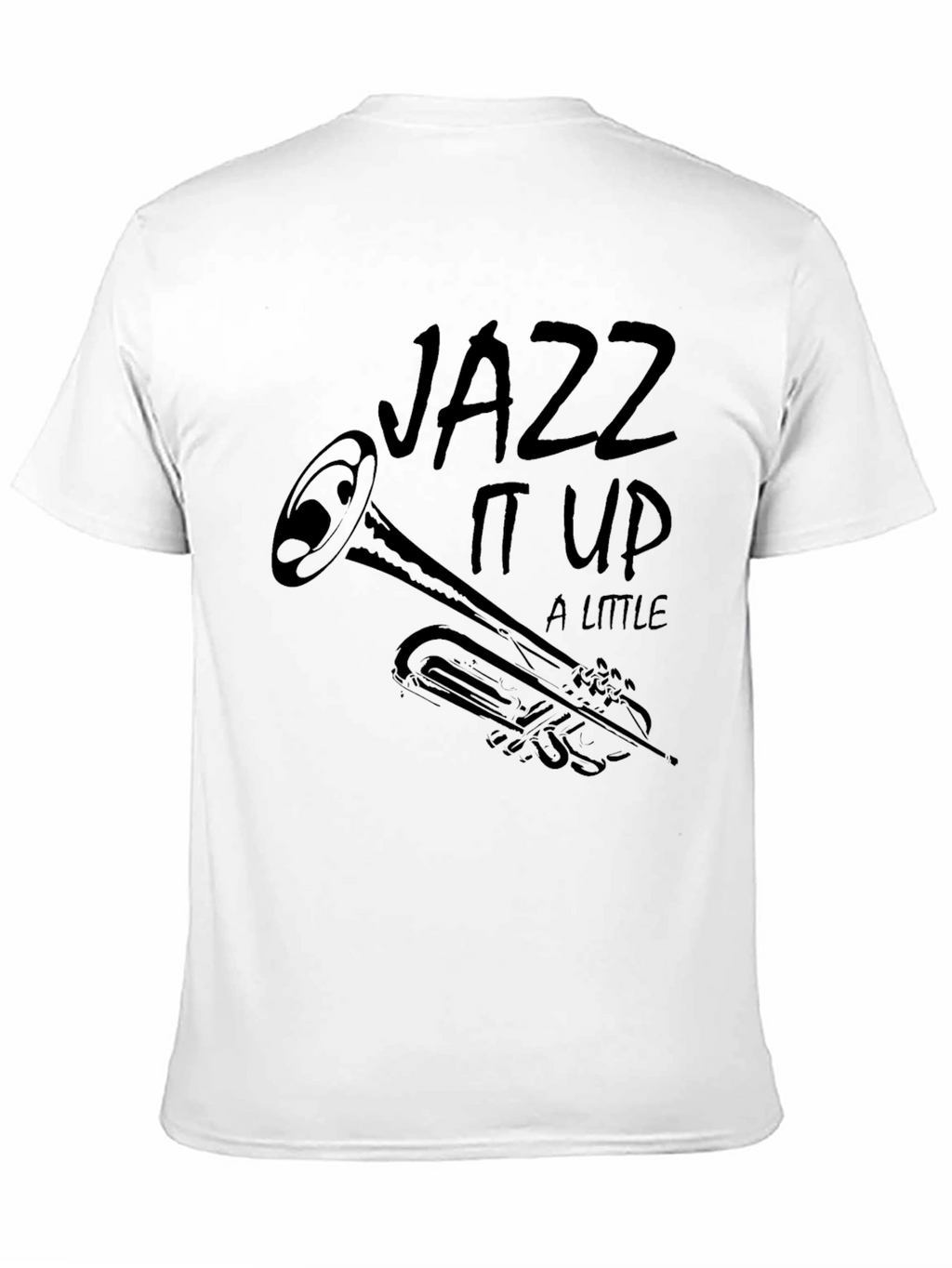 Jazz It Up Black Graphic T-Shirt