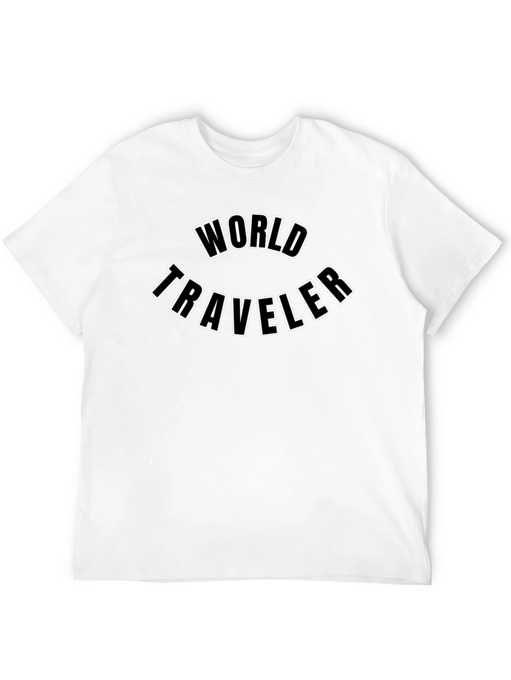 World Traveler Graphic T-Shirt - Black