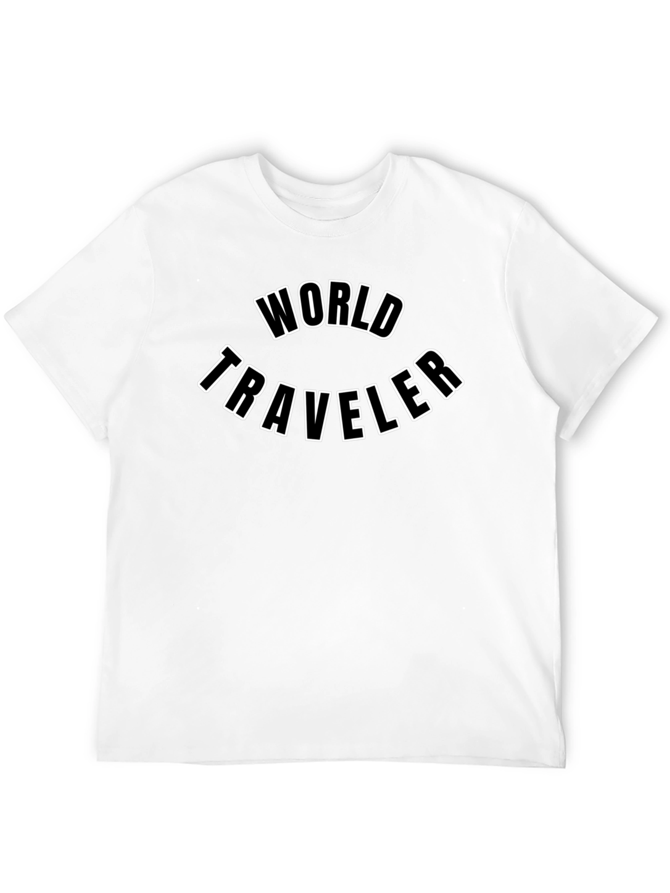 World Traveler Graphic T-Shirt - Black