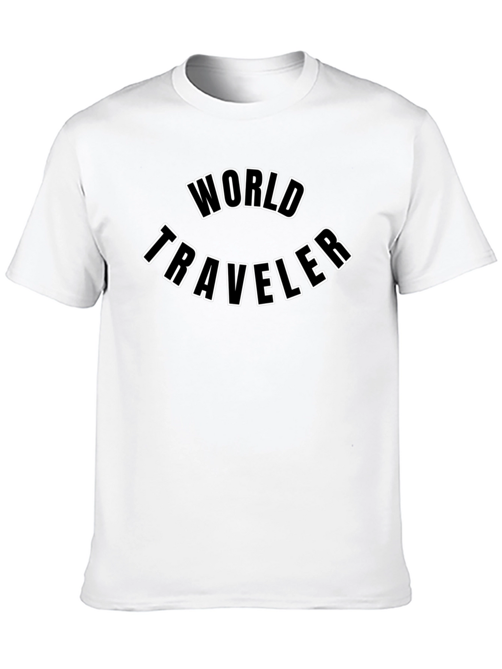 World Traveler Graphic T-Shirt - Black