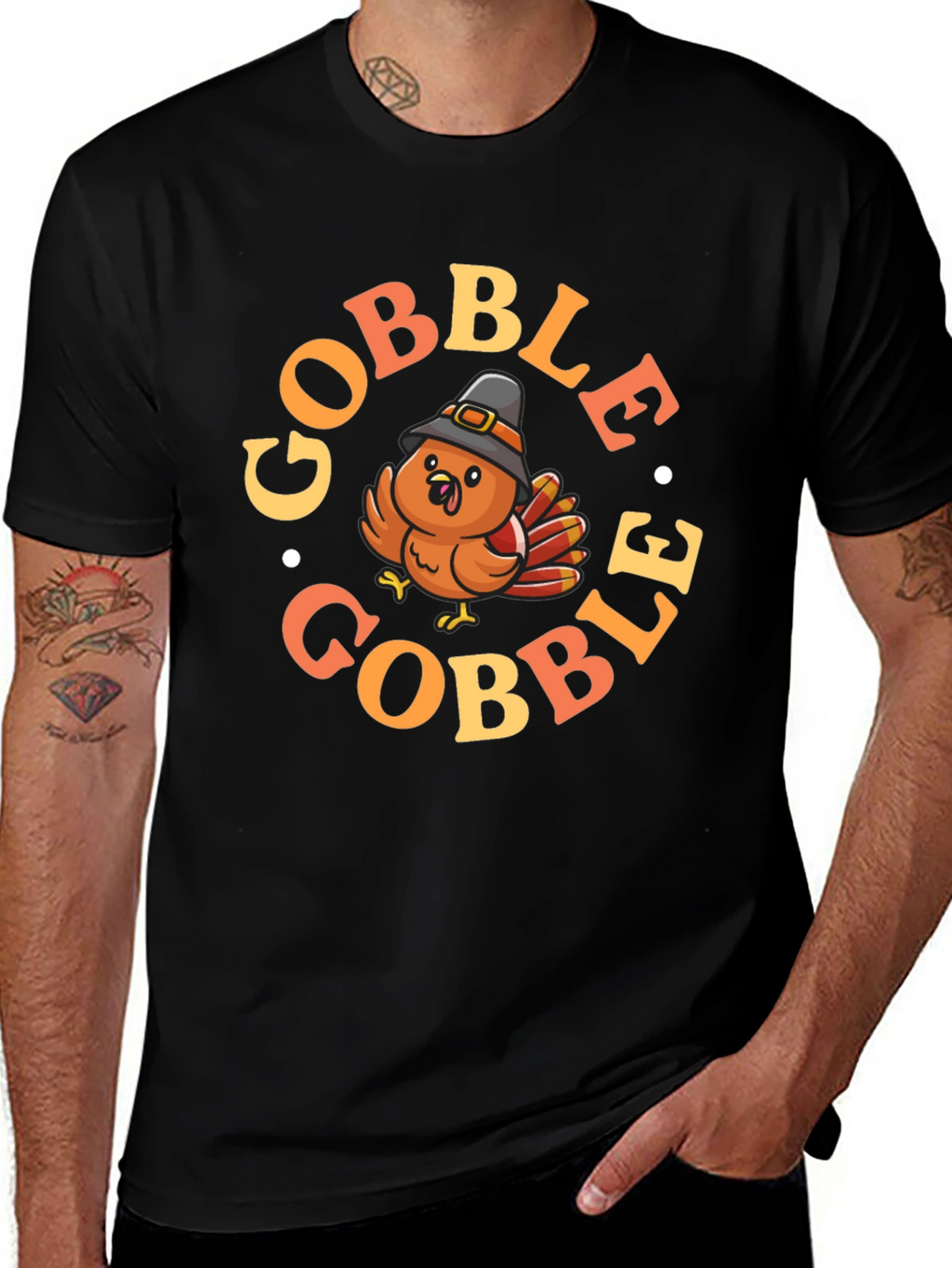 Gobble Thanksgiving T-Shirt