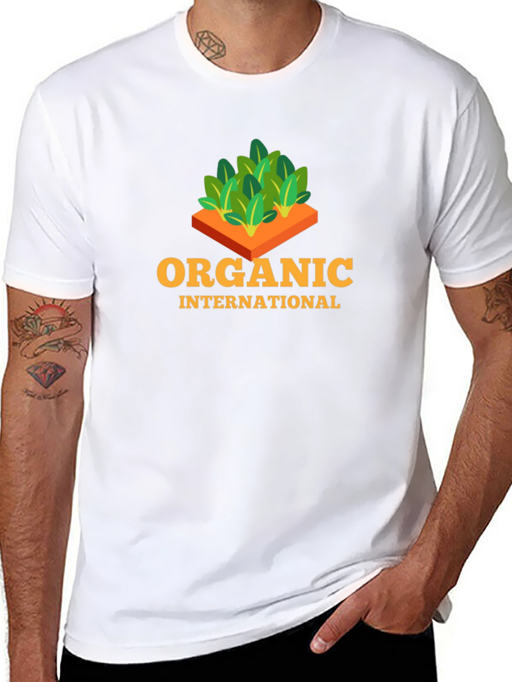Organic International Black T-Shirt