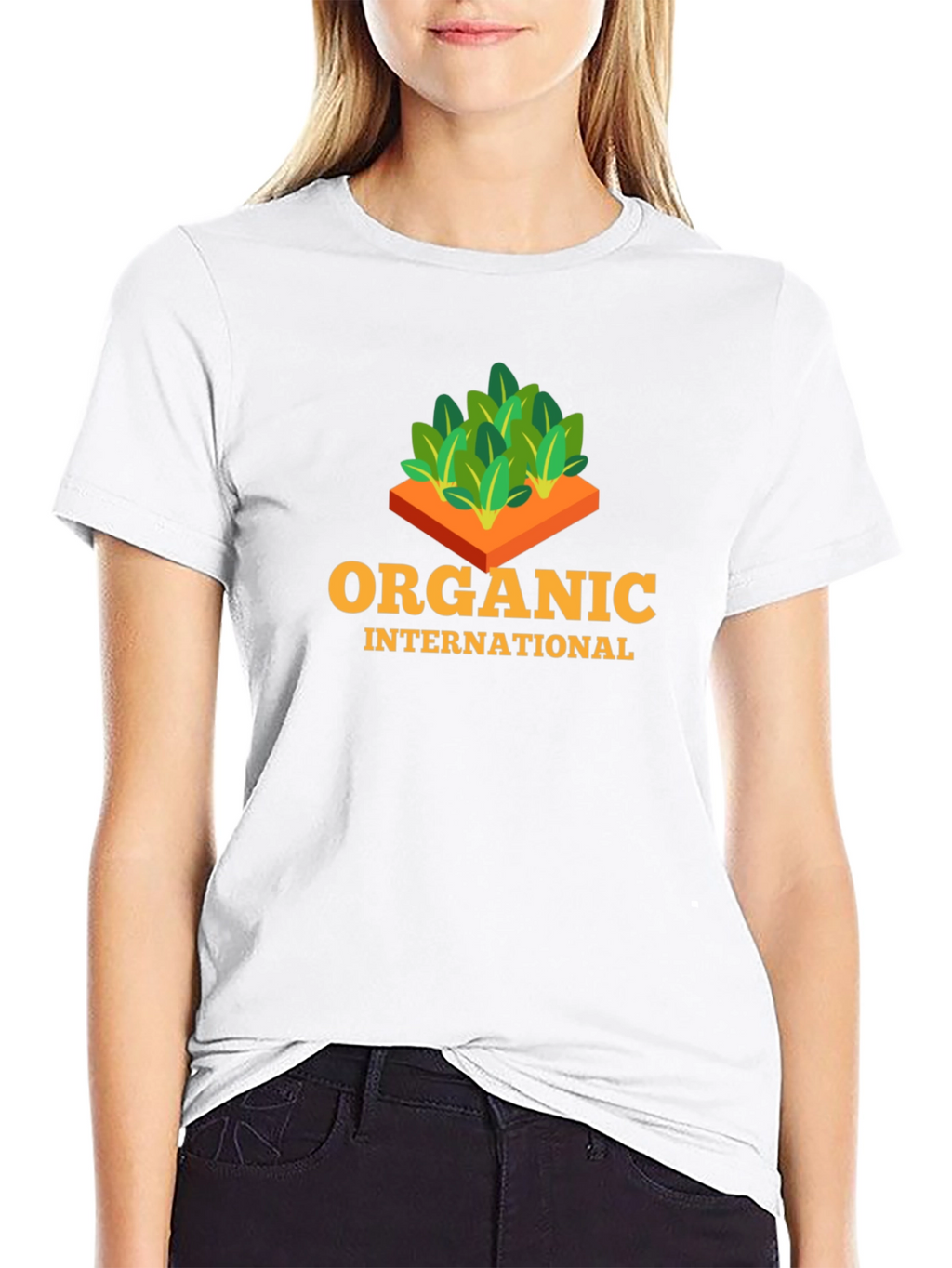 Organic International Black T-Shirt