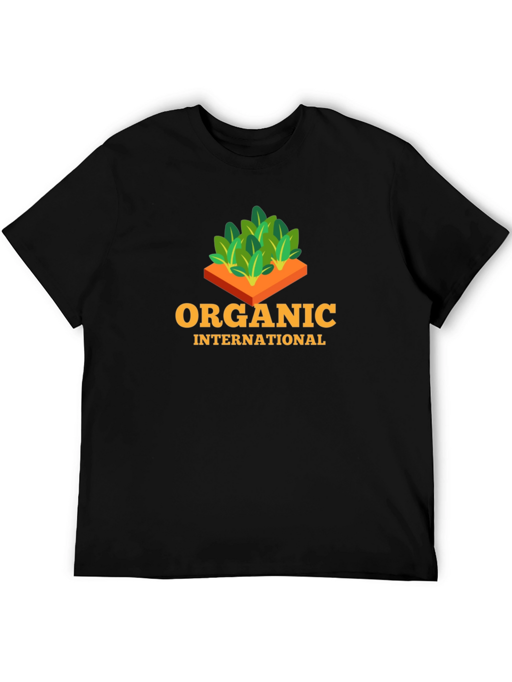 Organic International Black T-Shirt