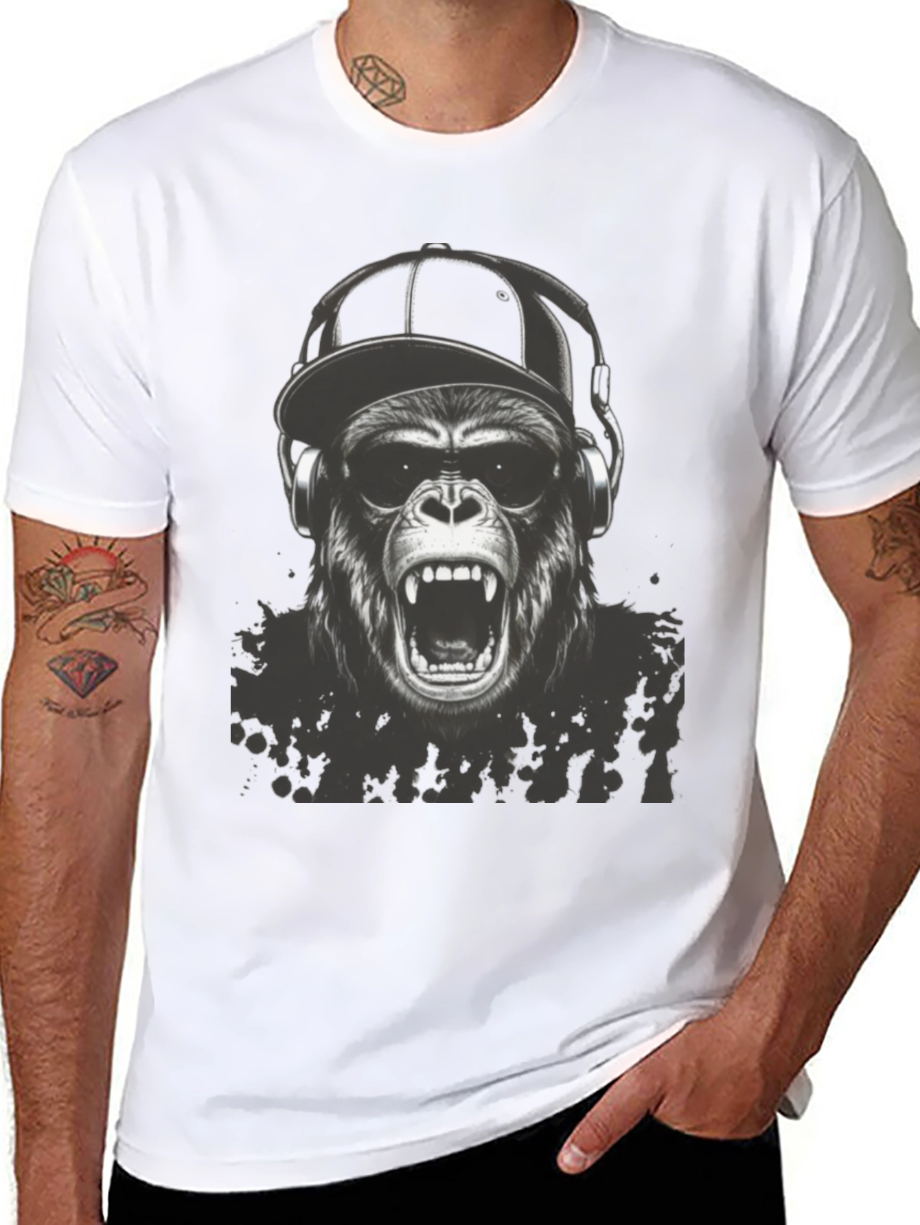 Cool Gorilla Graphic Tee