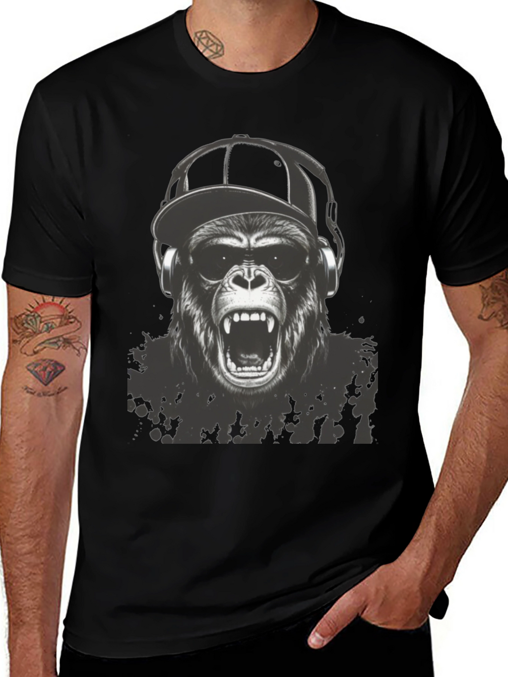 Cool Gorilla Graphic Tee