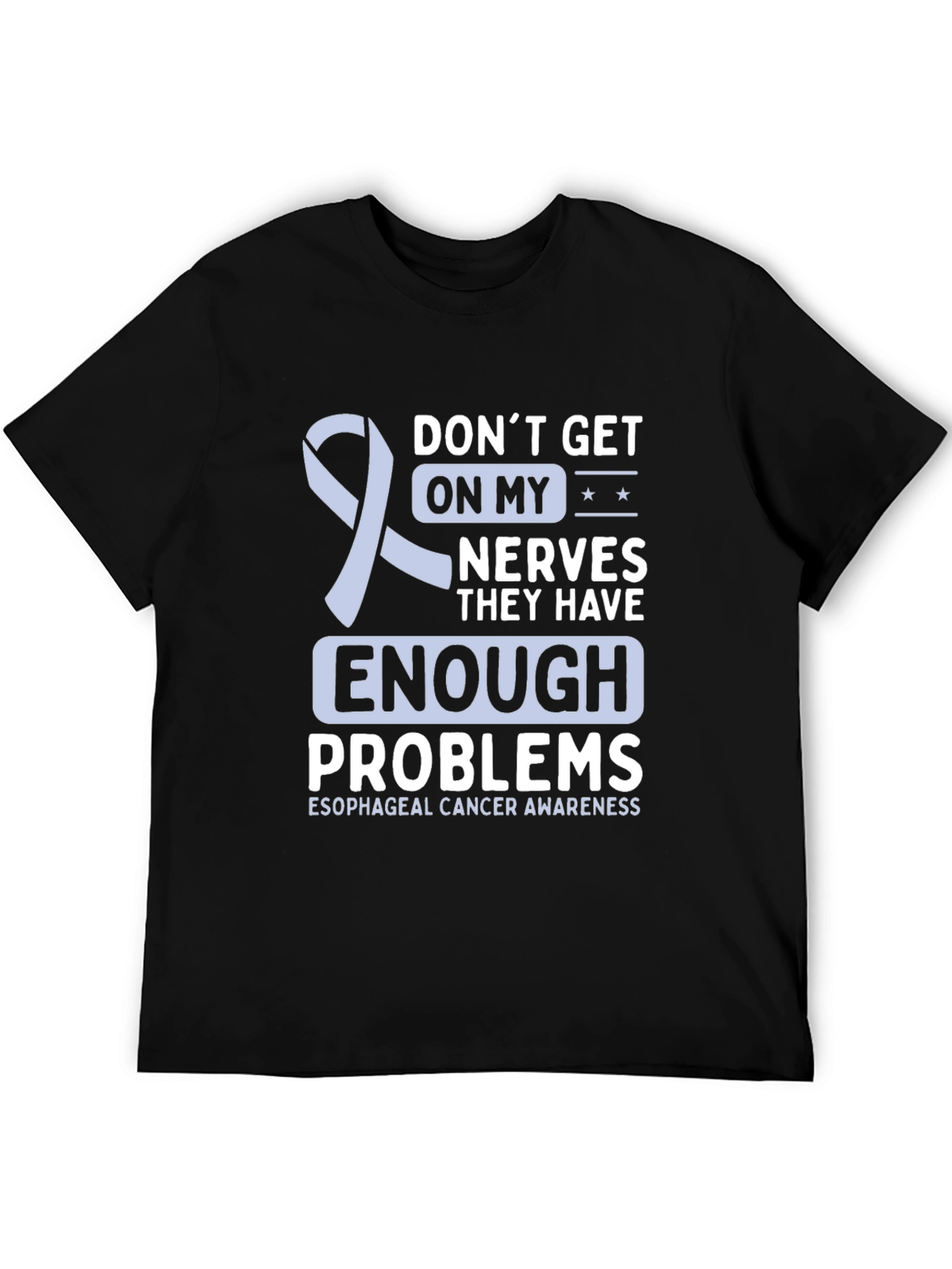 Esophageal Cancer Awareness Ribbon T-Shirt
