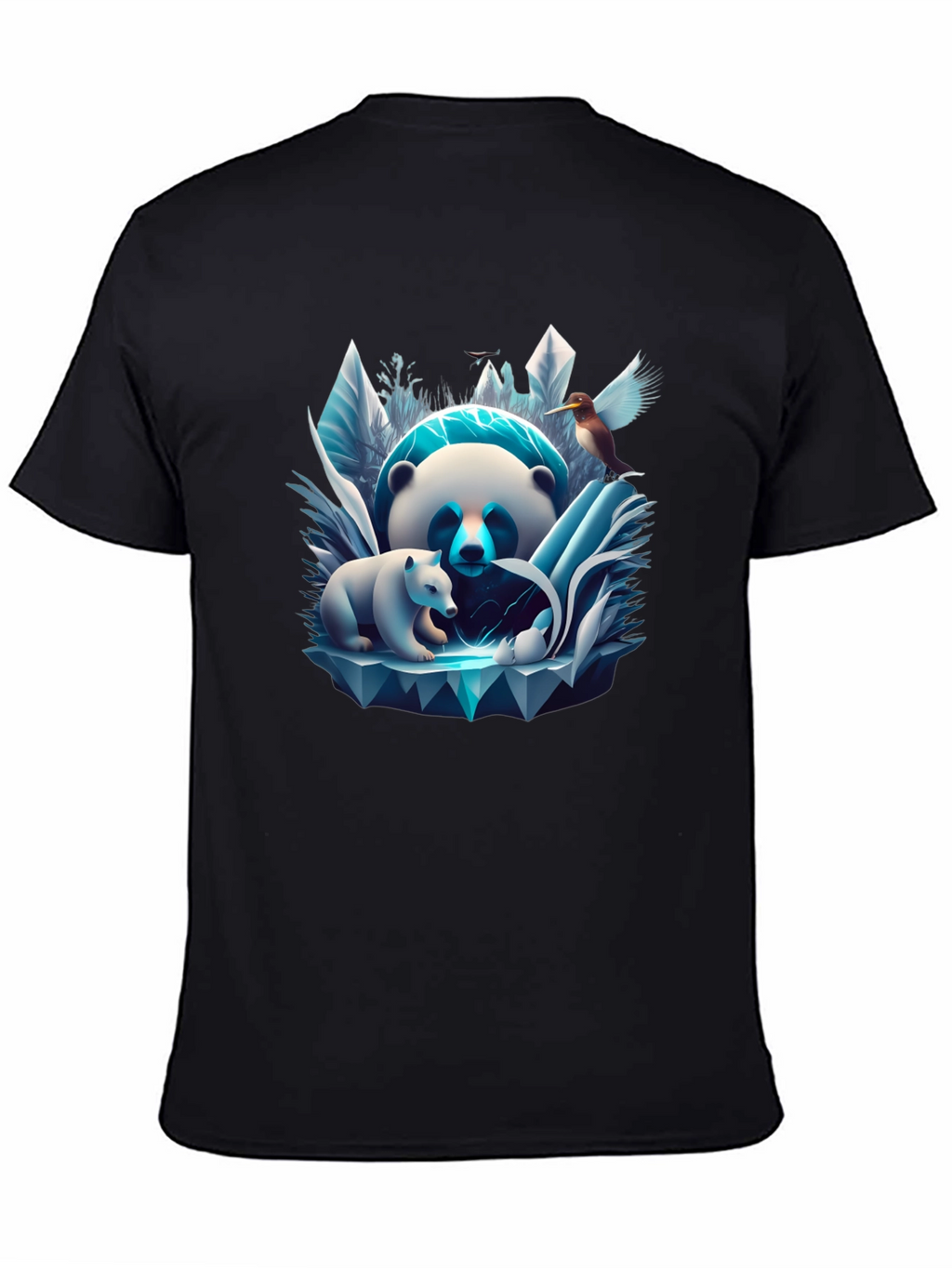 Panda & Cub Ice T-Shirt