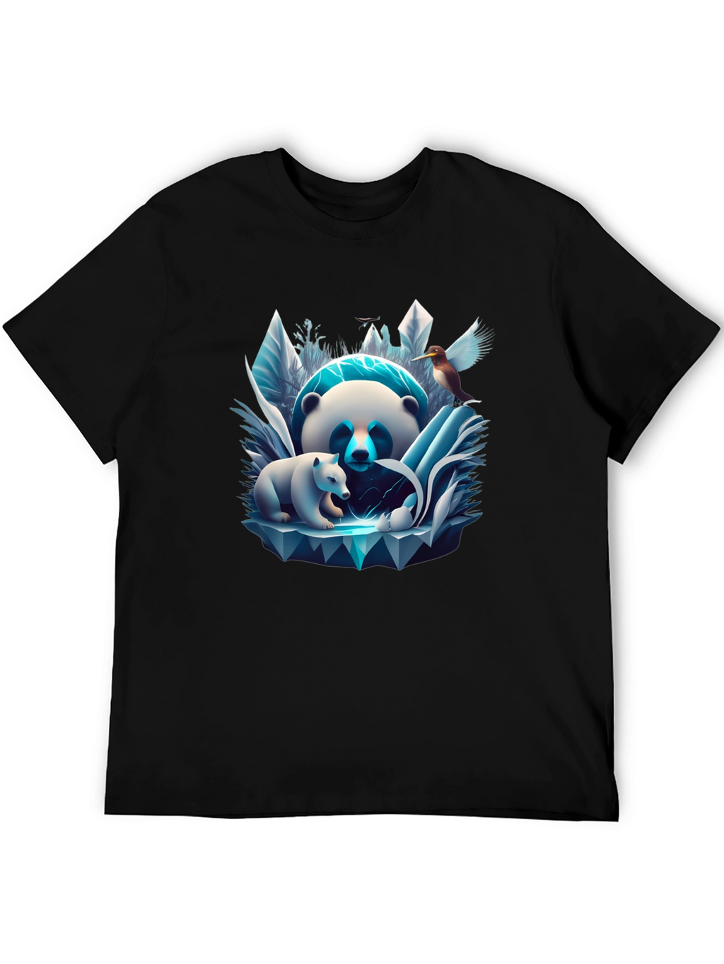 Panda & Cub Ice T-Shirt