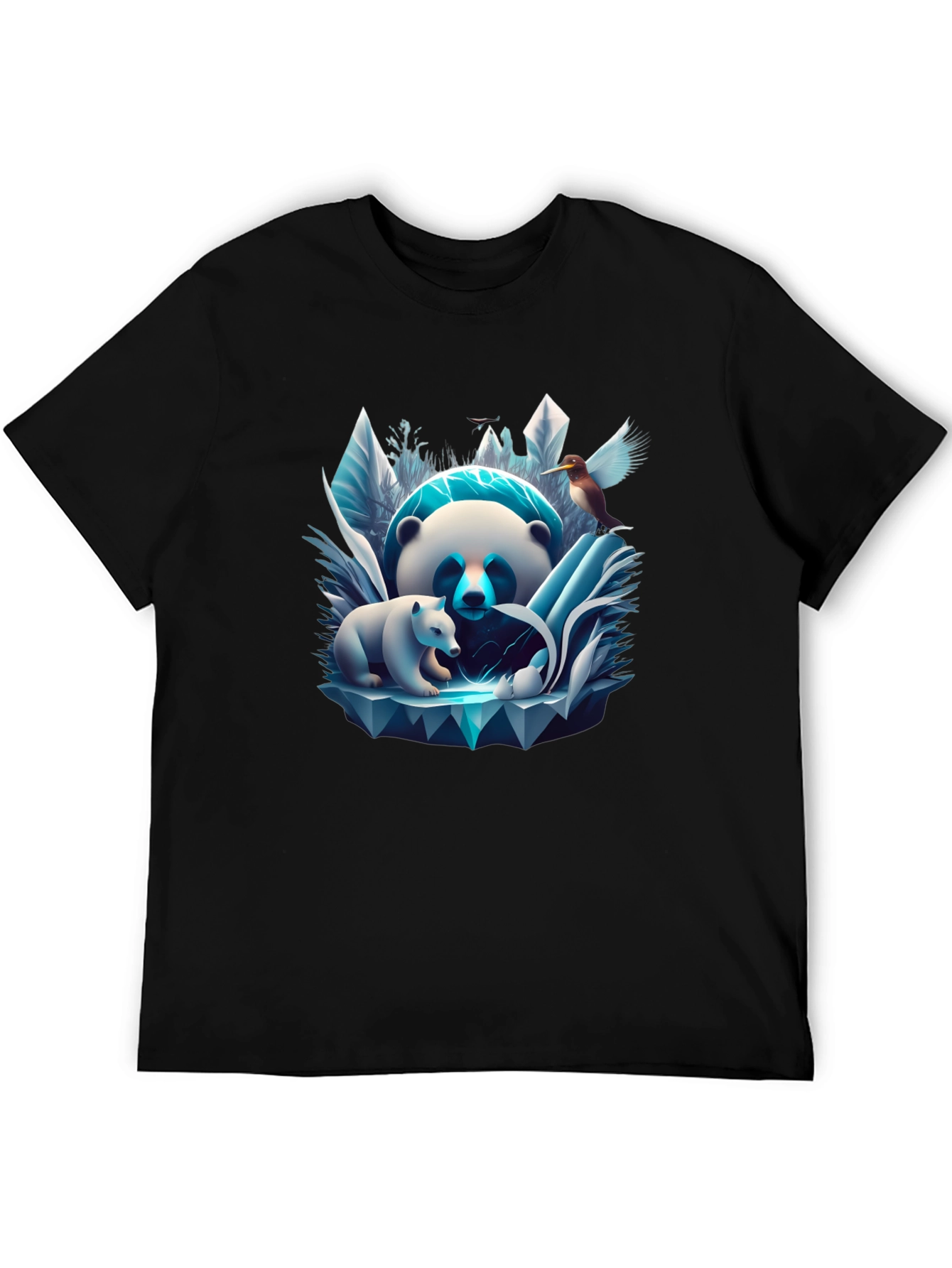 Panda & Cub Ice T-Shirt