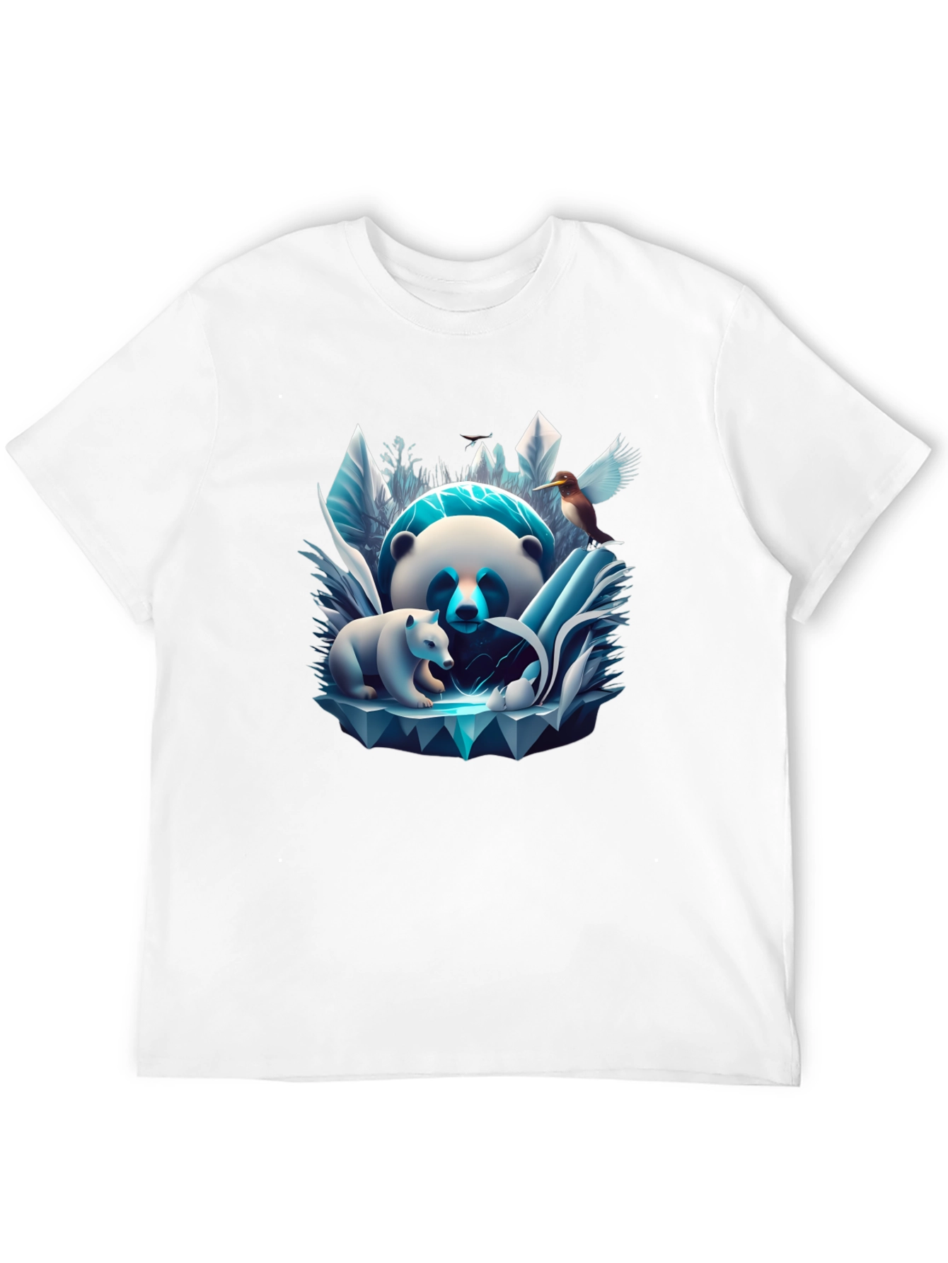 Panda & Cub Ice T-Shirt