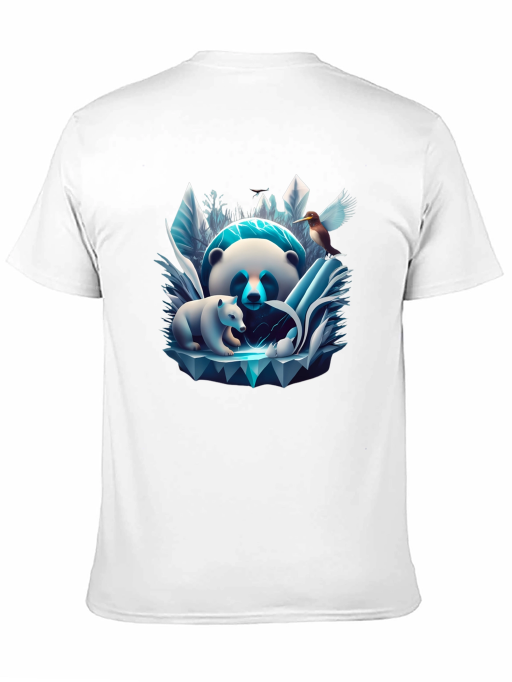 Panda & Cub Ice T-Shirt