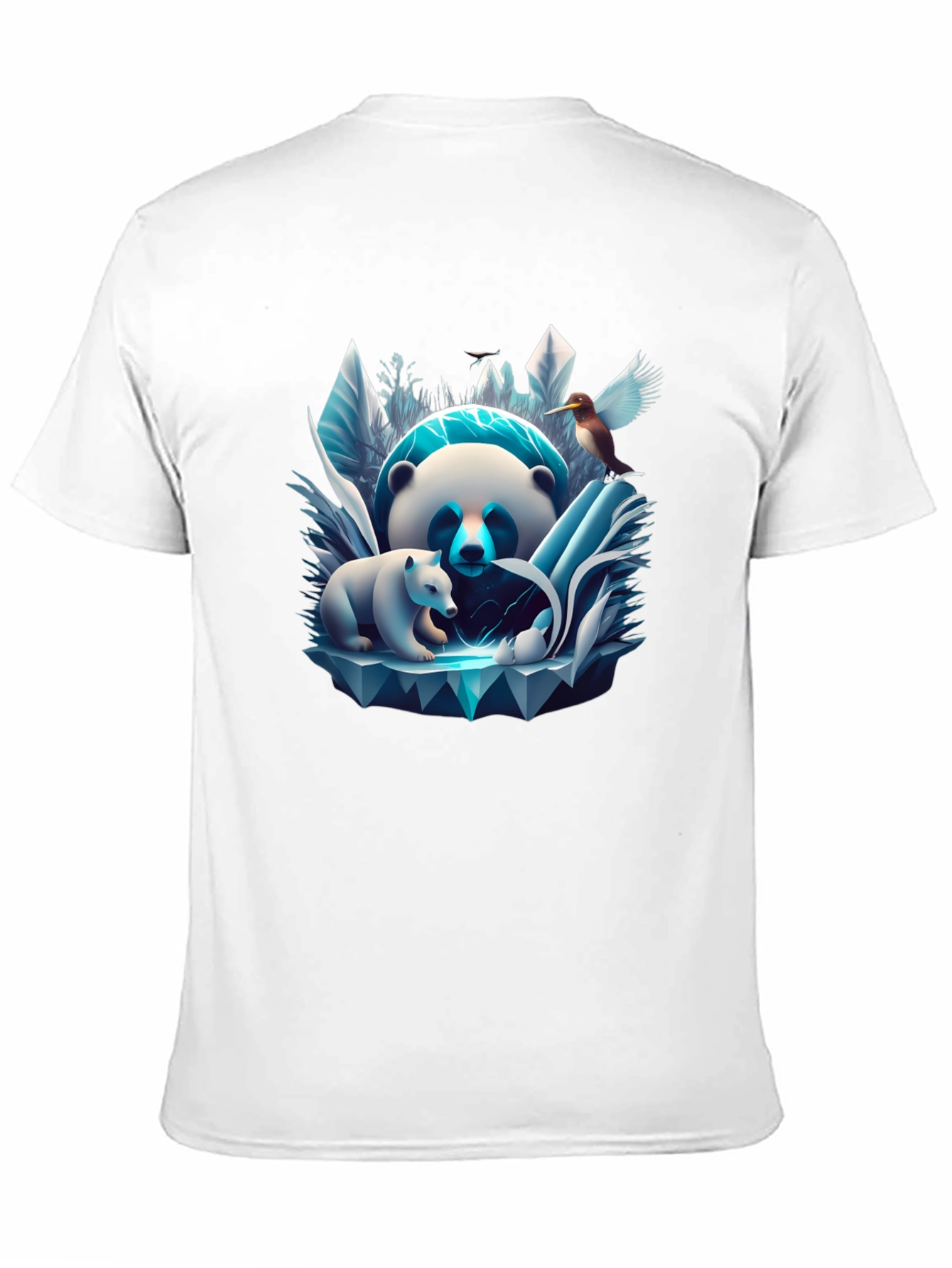 Panda & Cub Ice T-Shirt