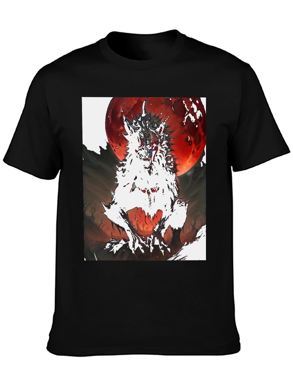 Werewolf Blood Moon Graphic Tee