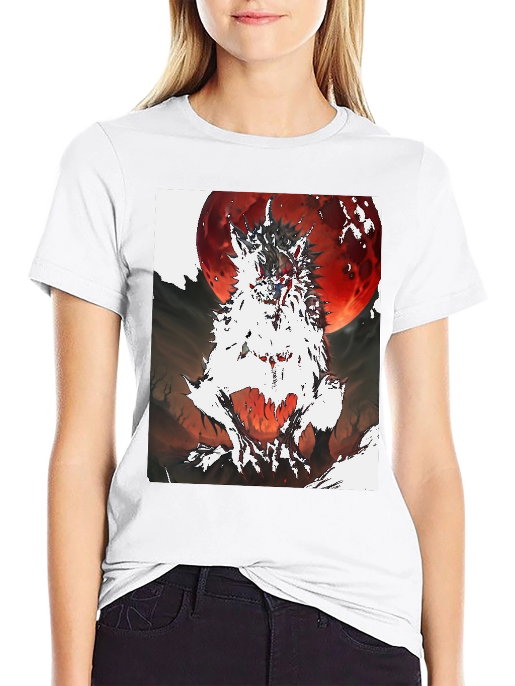 Werewolf Blood Moon Graphic Tee