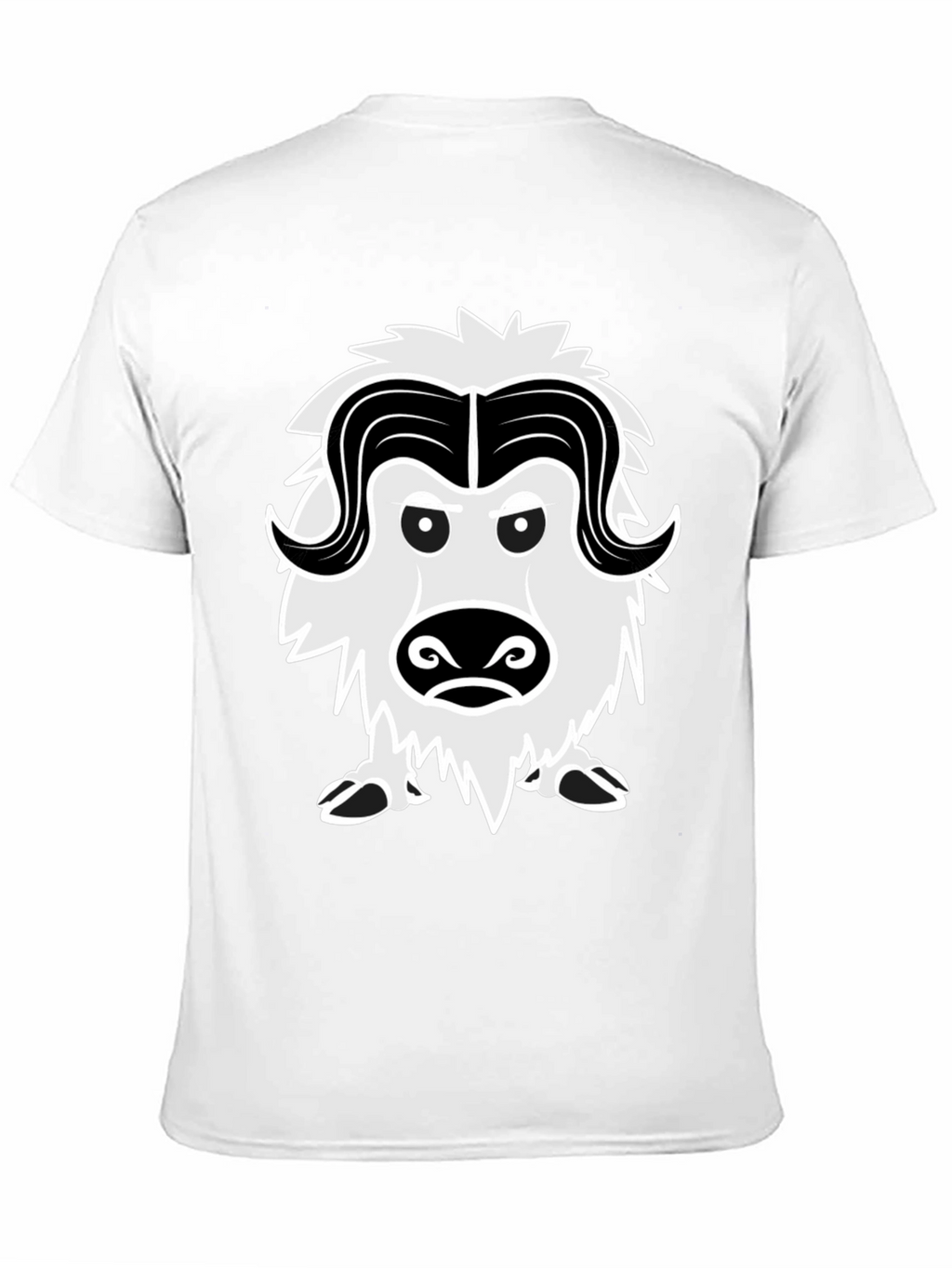 Muskox Graphic Tee - Unique Animal Design