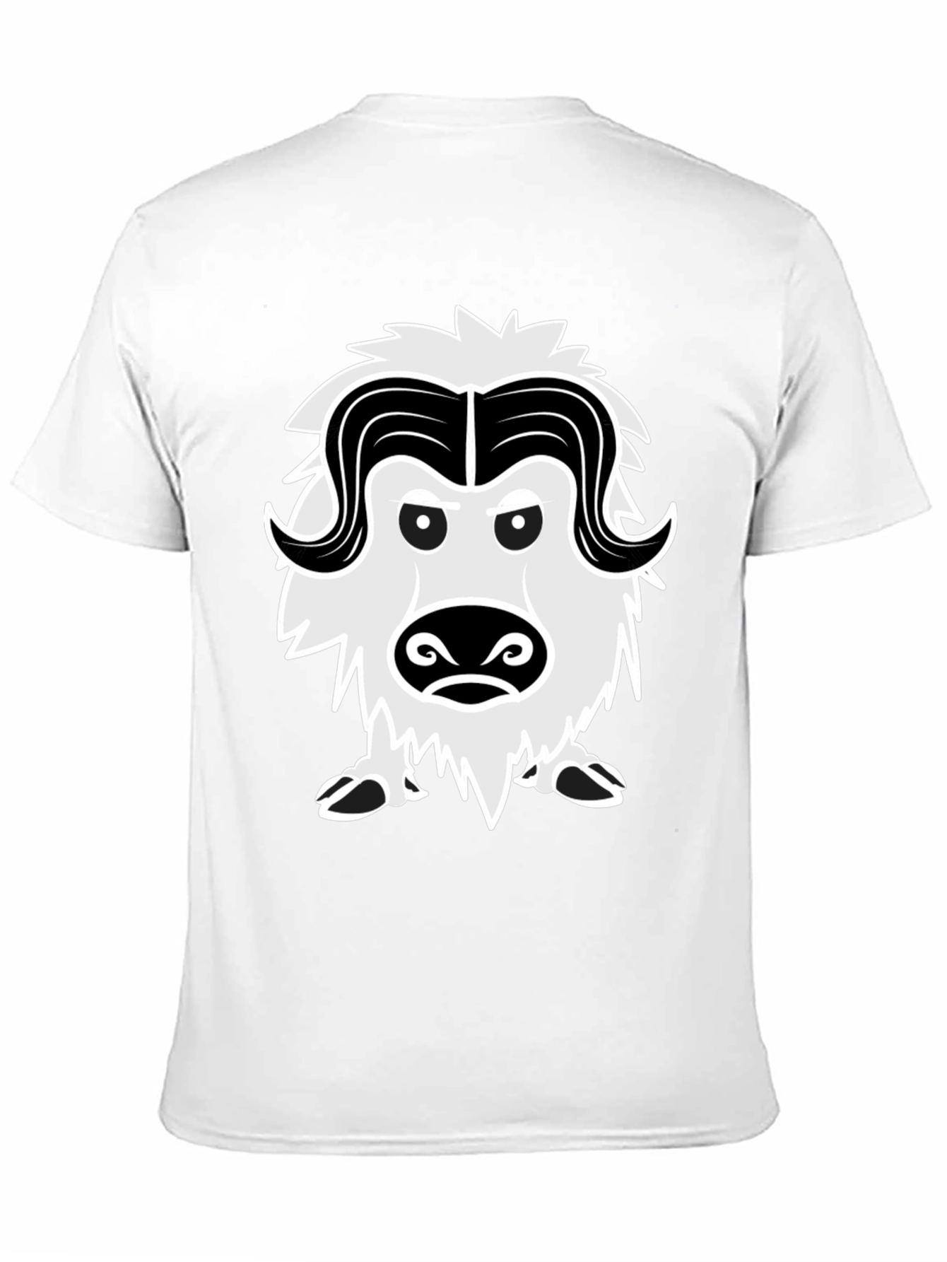 Muskox Graphic Tee - Unique Animal Design