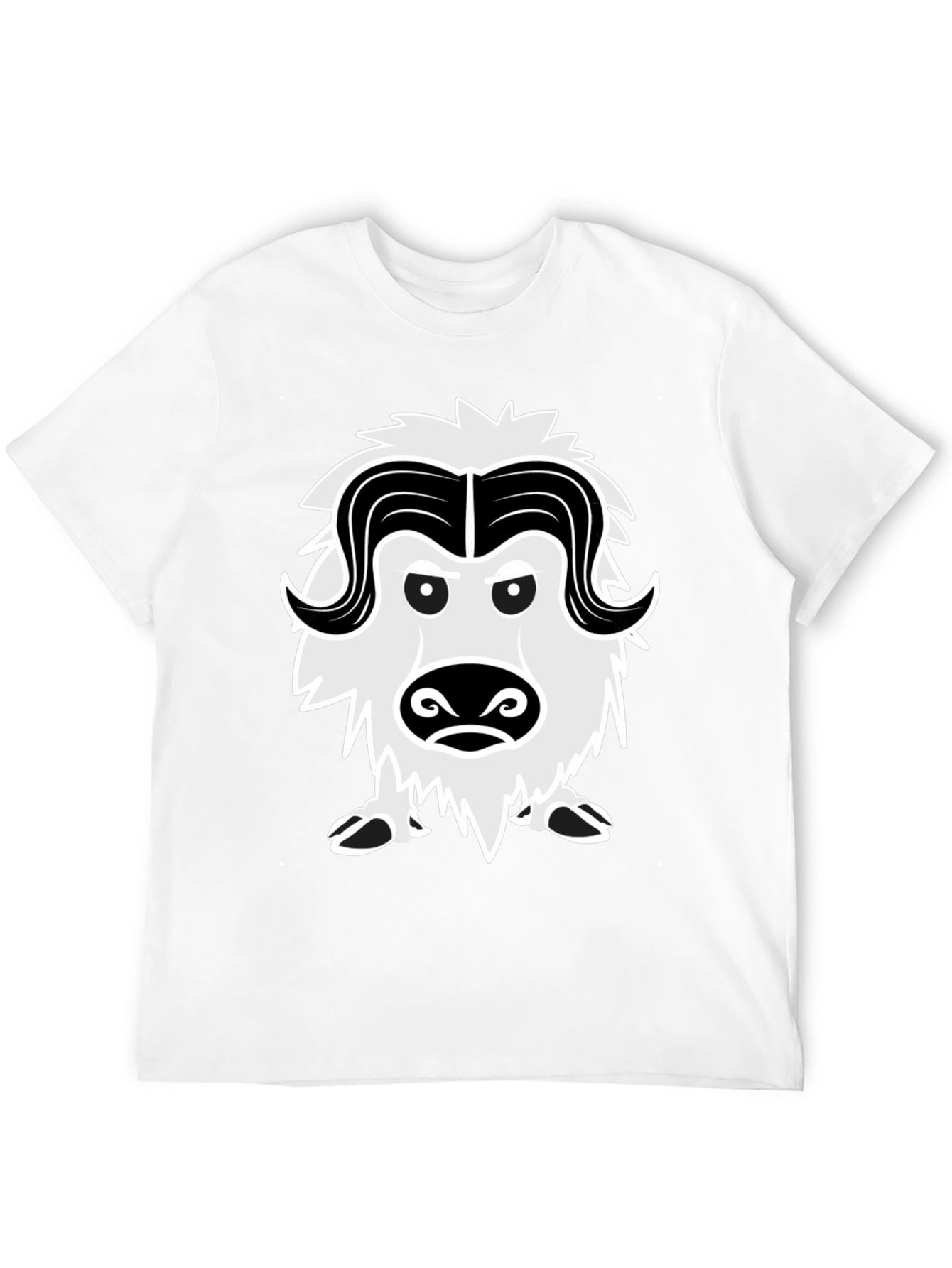 Muskox Graphic Tee - Unique Animal Design
