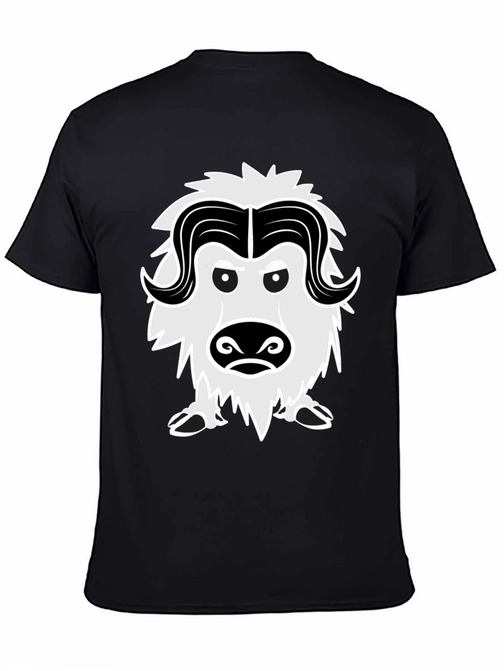 Muskox Graphic Tee - Unique Animal Design