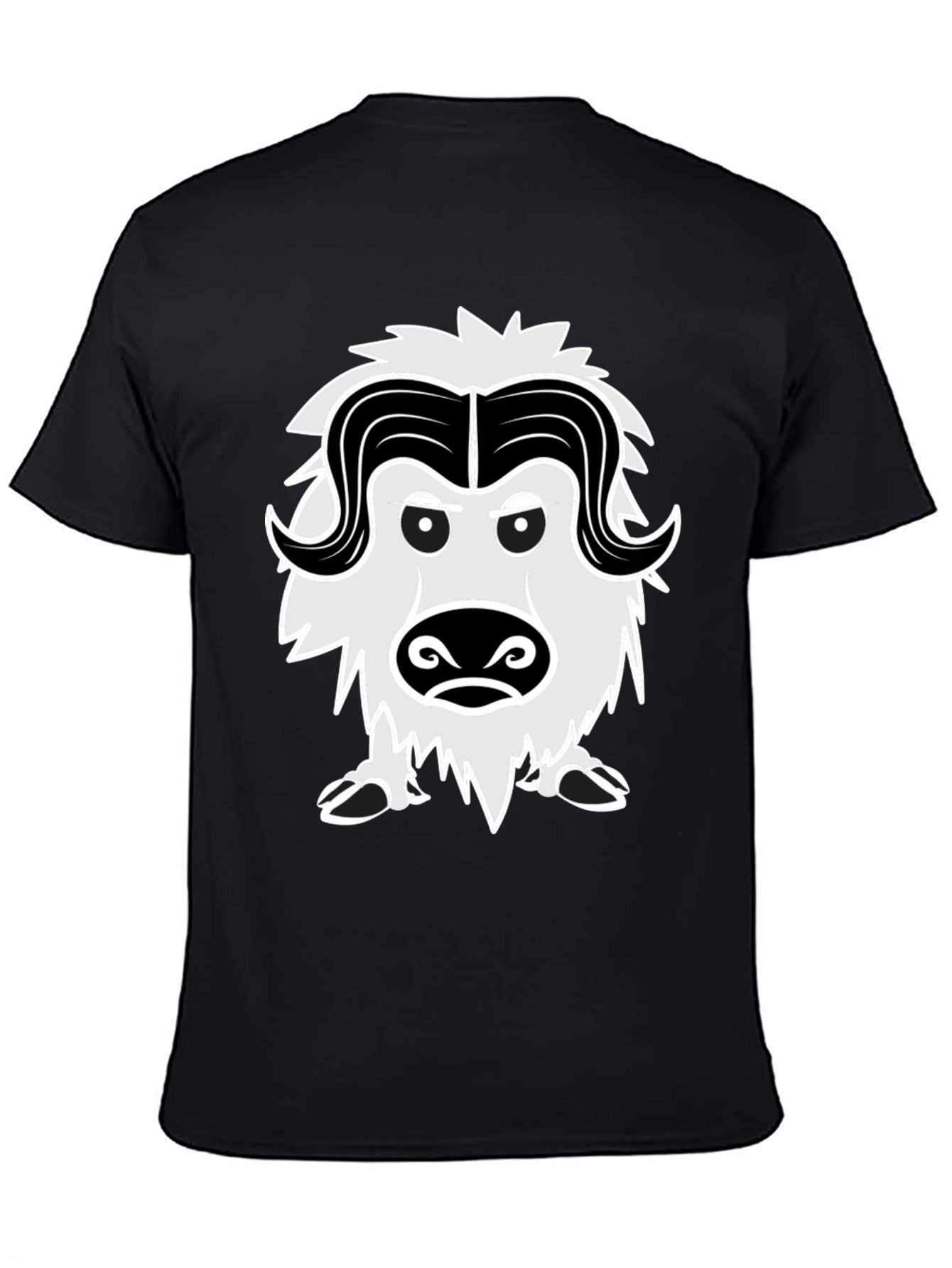 Muskox Graphic Tee - Unique Animal Design