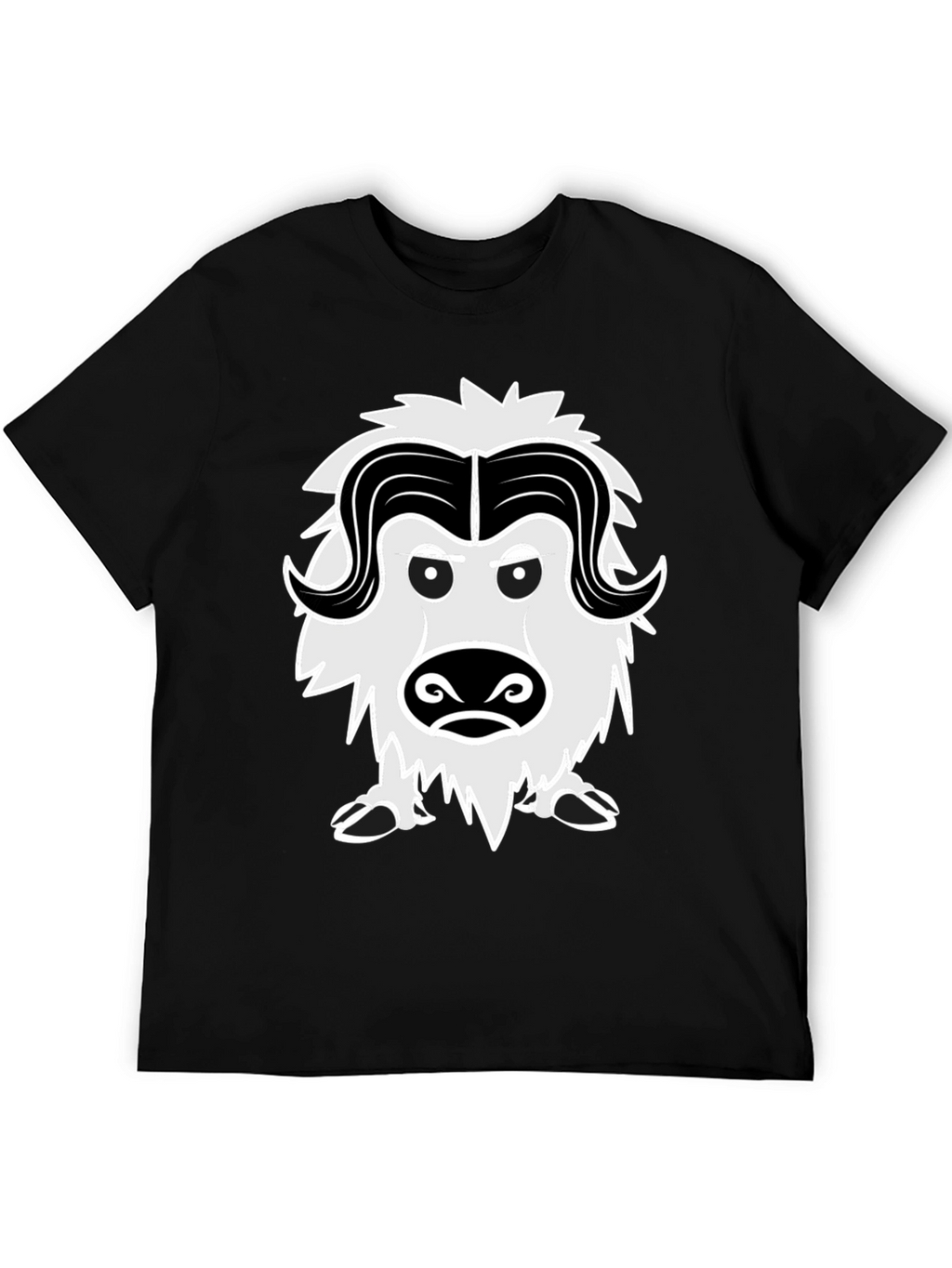 Muskox Graphic Tee - Unique Animal Design