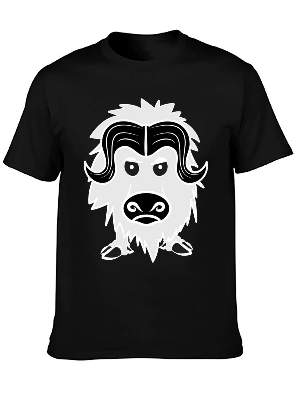 Muskox Graphic Tee - Unique Animal Design
