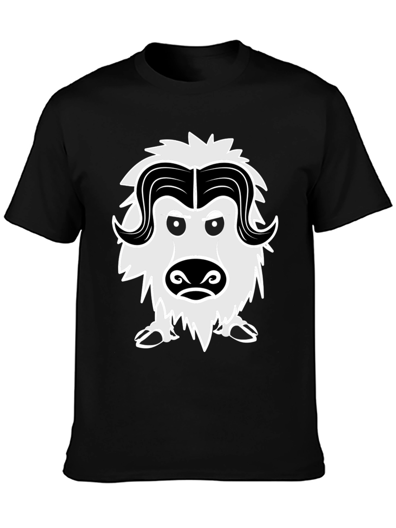 Muskox Graphic Tee - Unique Animal Design