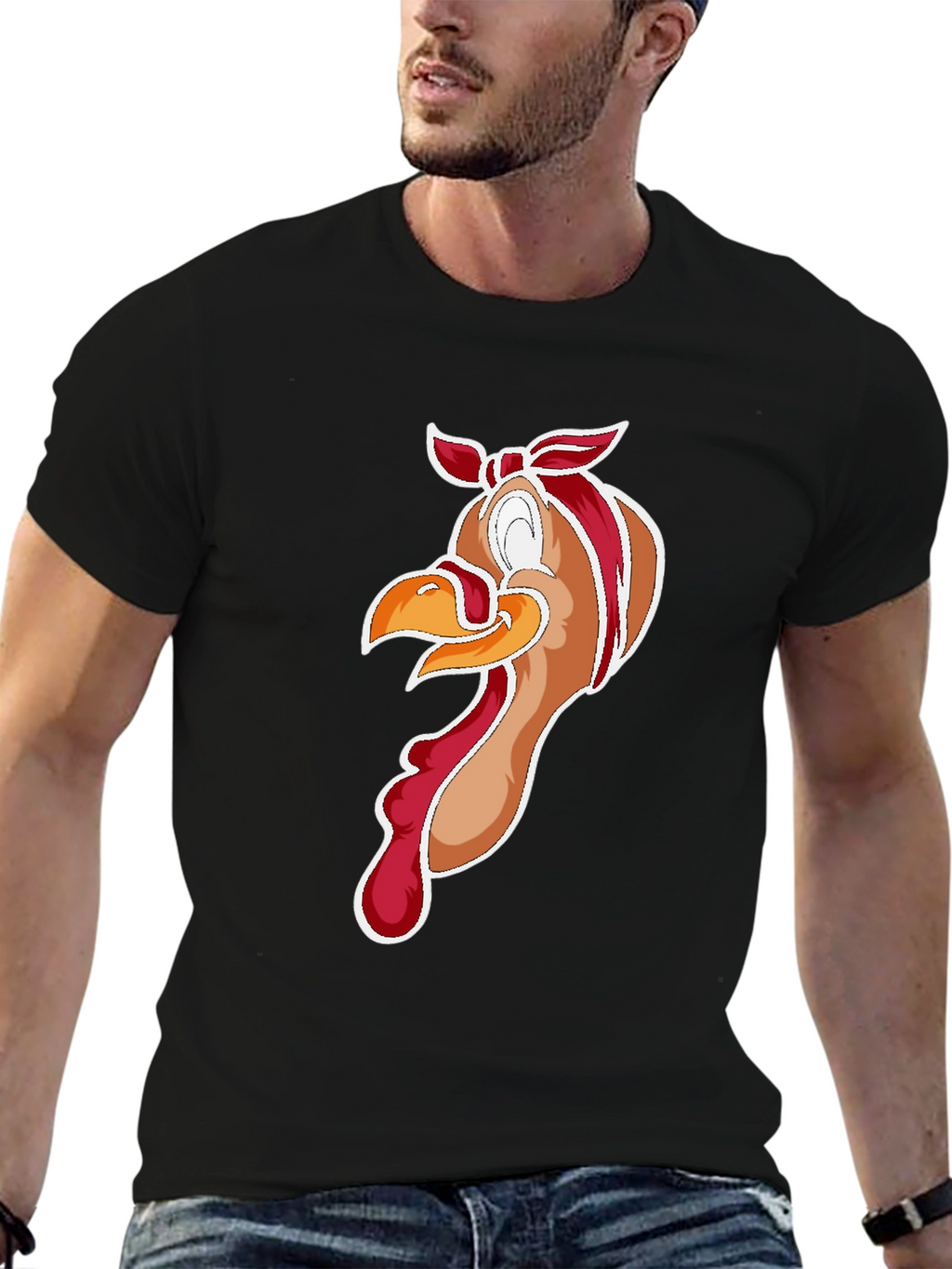 Turkey T-Shirt - Cartoon Thanksgiving Tee