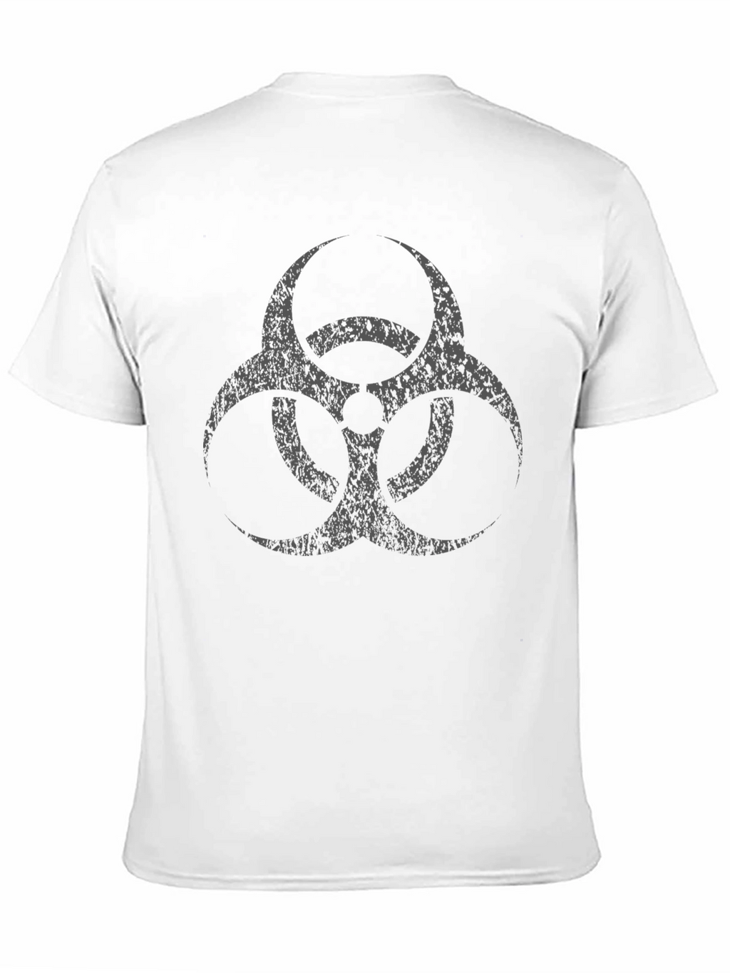 Biohazard Symbol Graphic Tee - Black