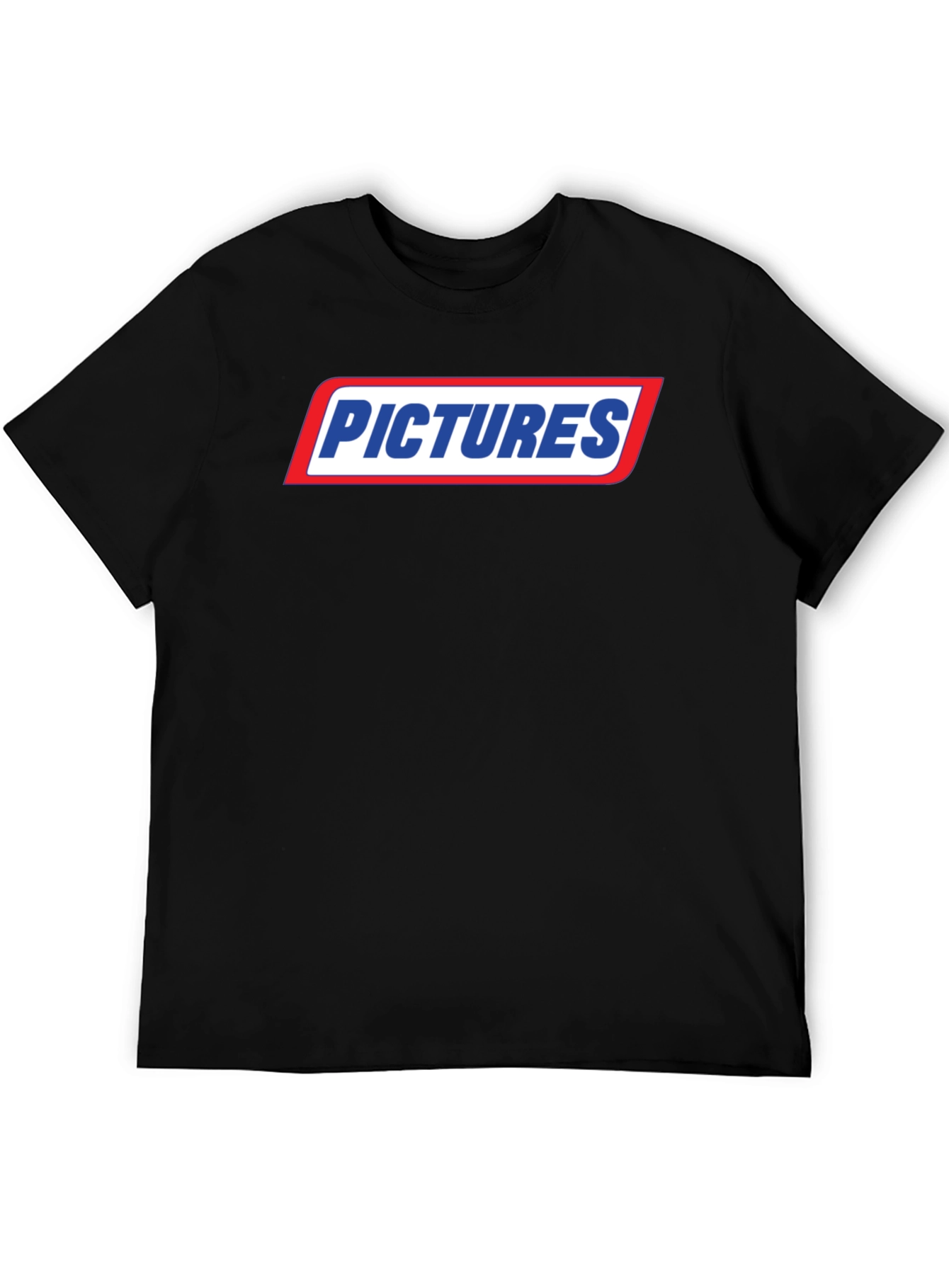 Retro Pictures Graphic T-Shirt - Black