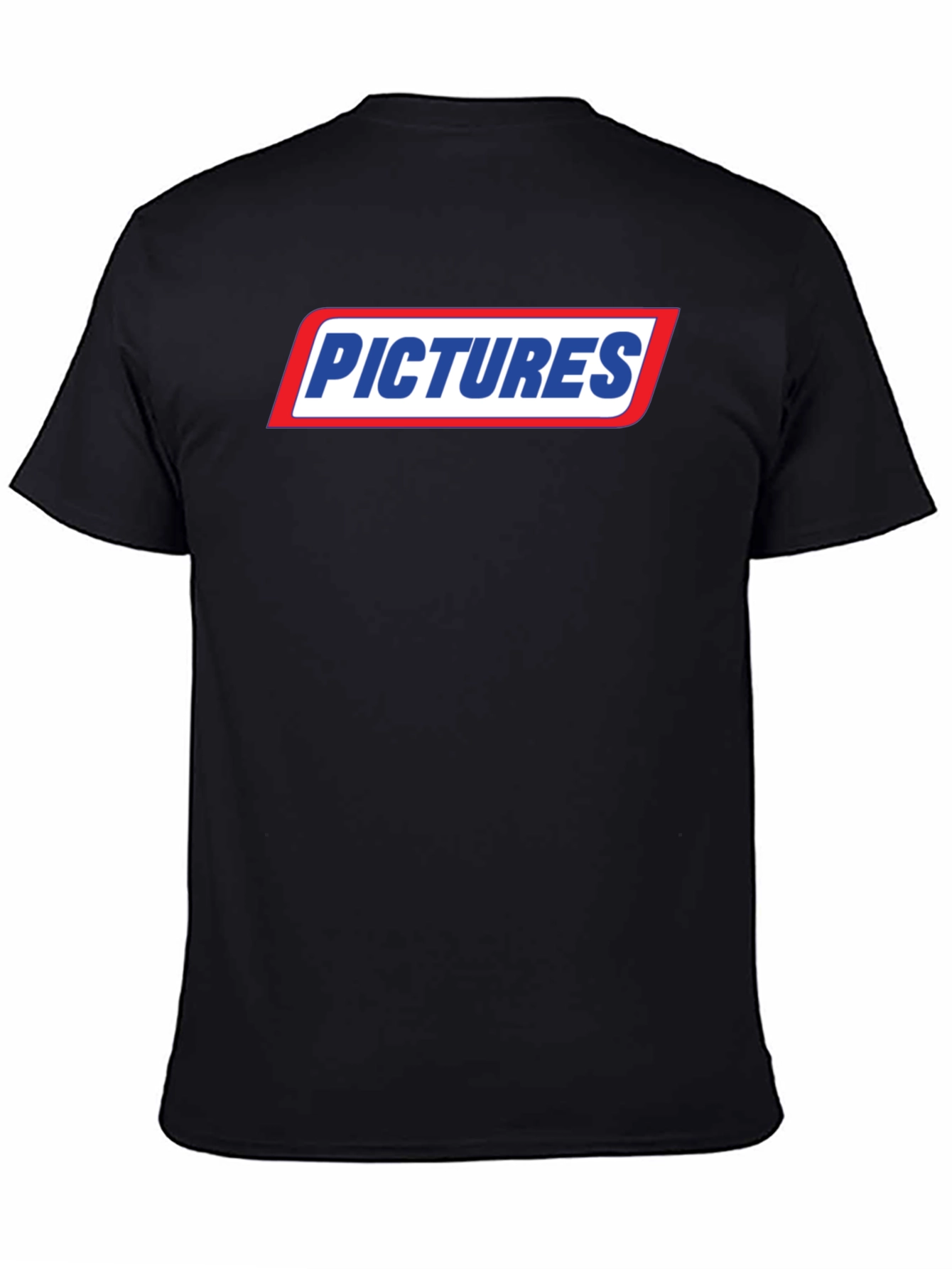 Retro Pictures Graphic T-Shirt - Black