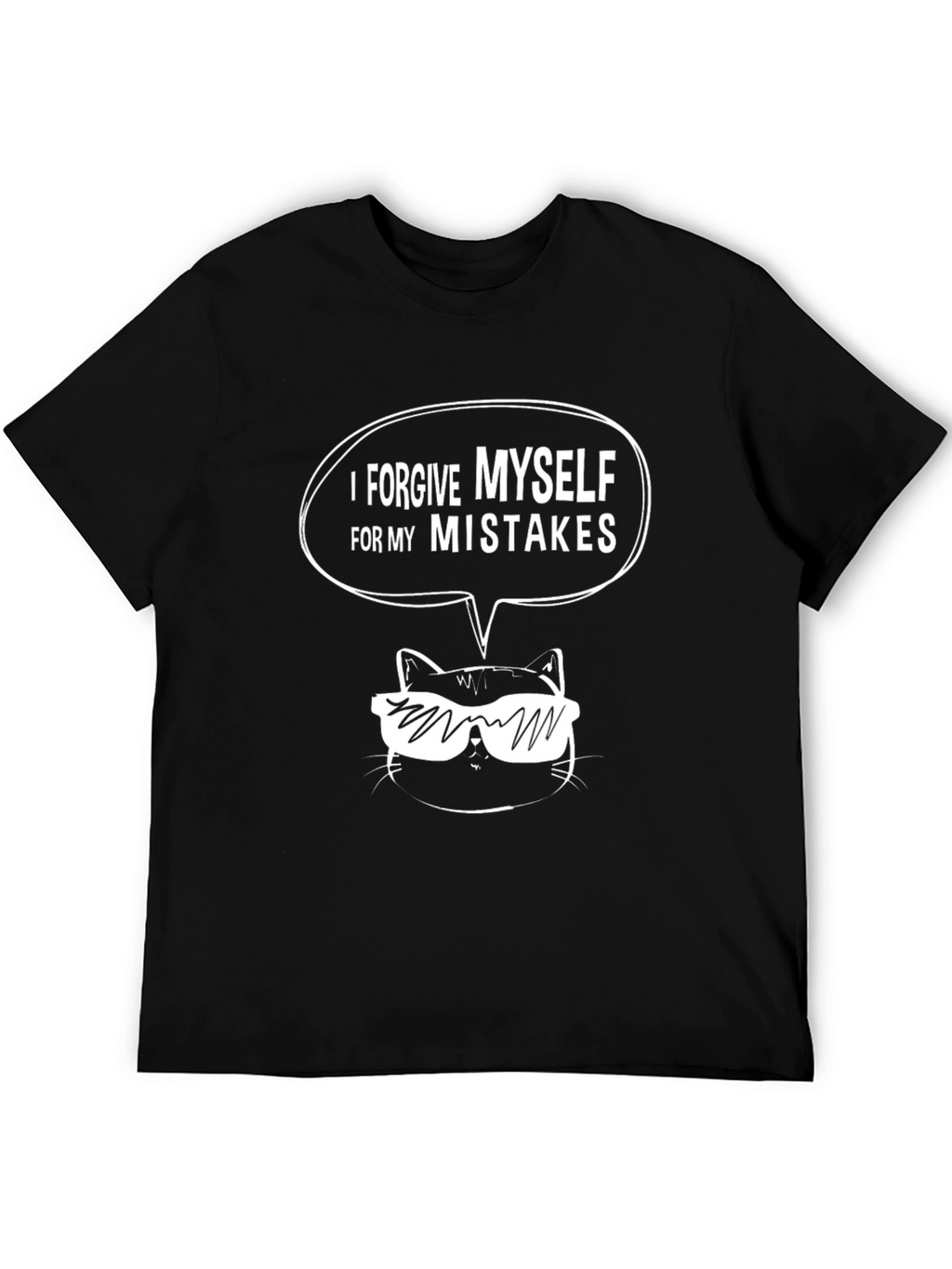 Forgive Myself Cat T-Shirt