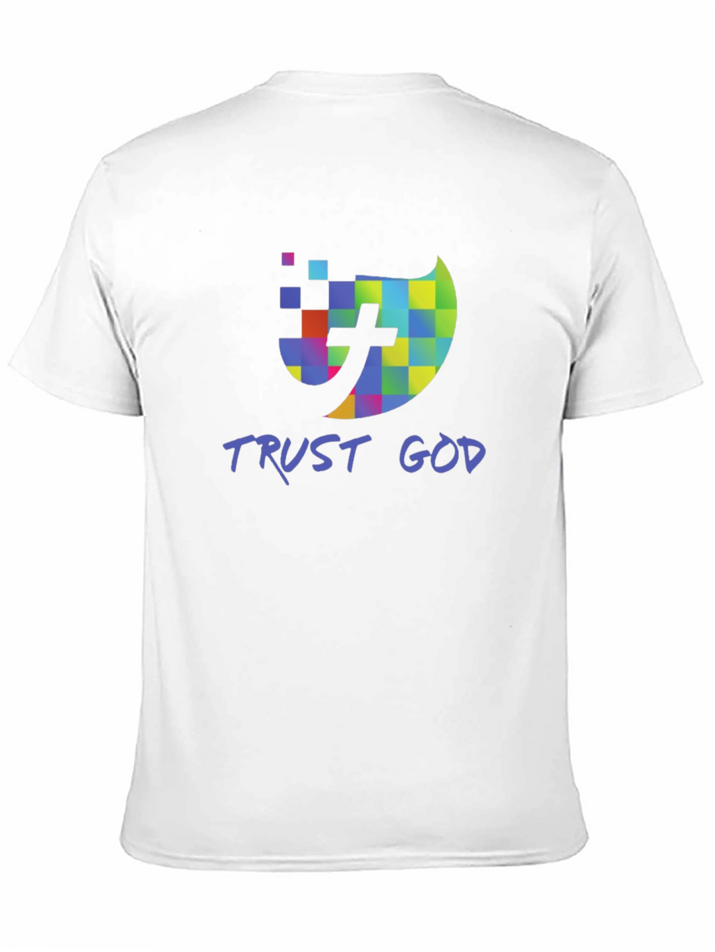 Trust God Christian T-Shirt Black