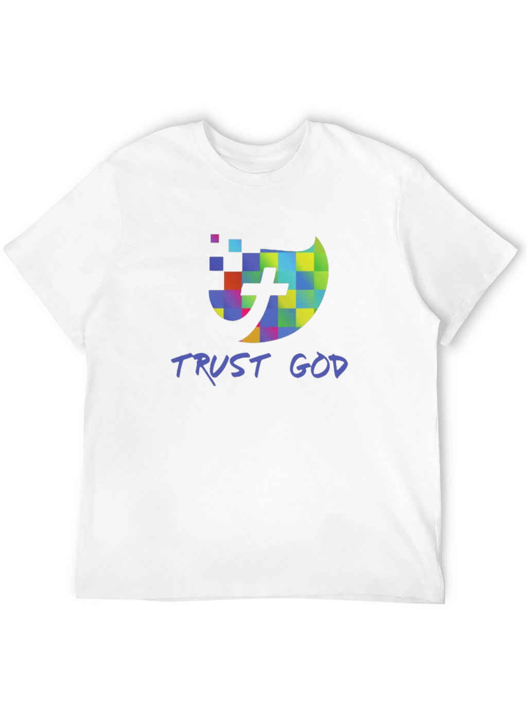 Trust God Christian T-Shirt Black