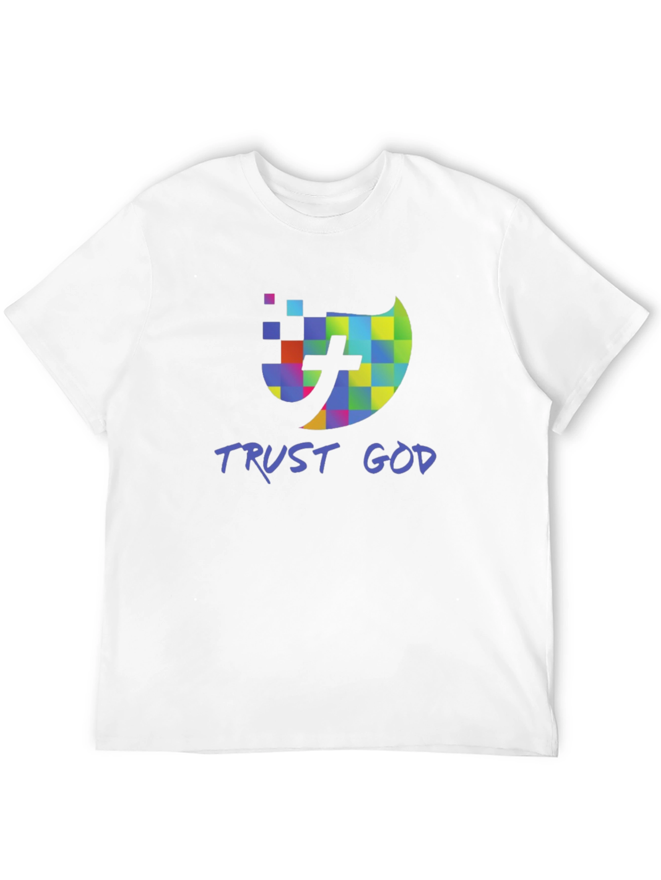 Trust God Christian T-Shirt Black