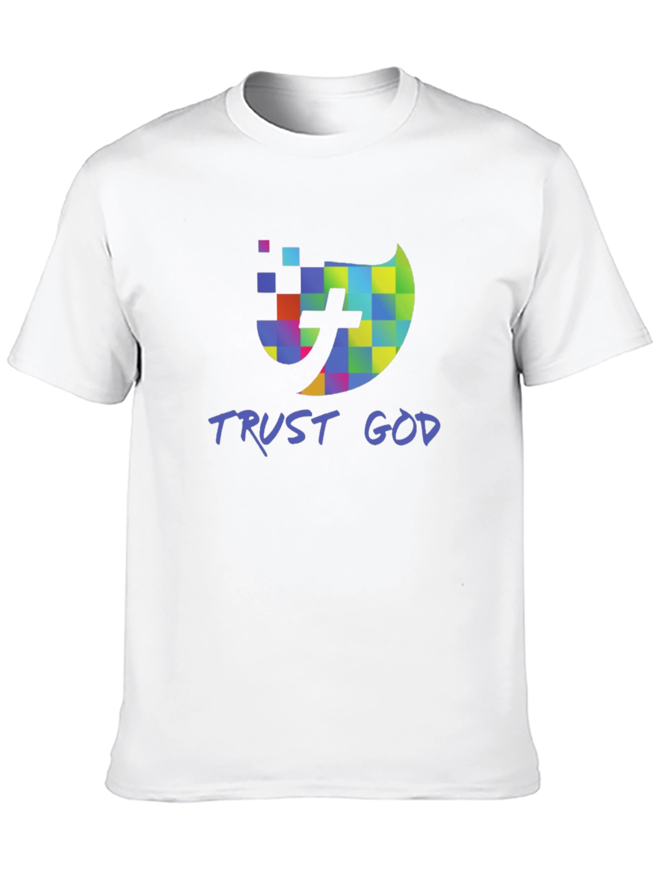 Trust God Christian T-Shirt Black