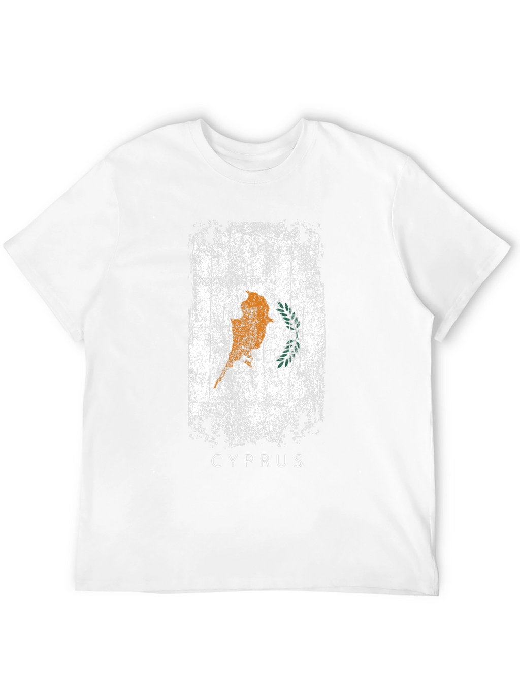 Cyprus Flag Grunge T-Shirt