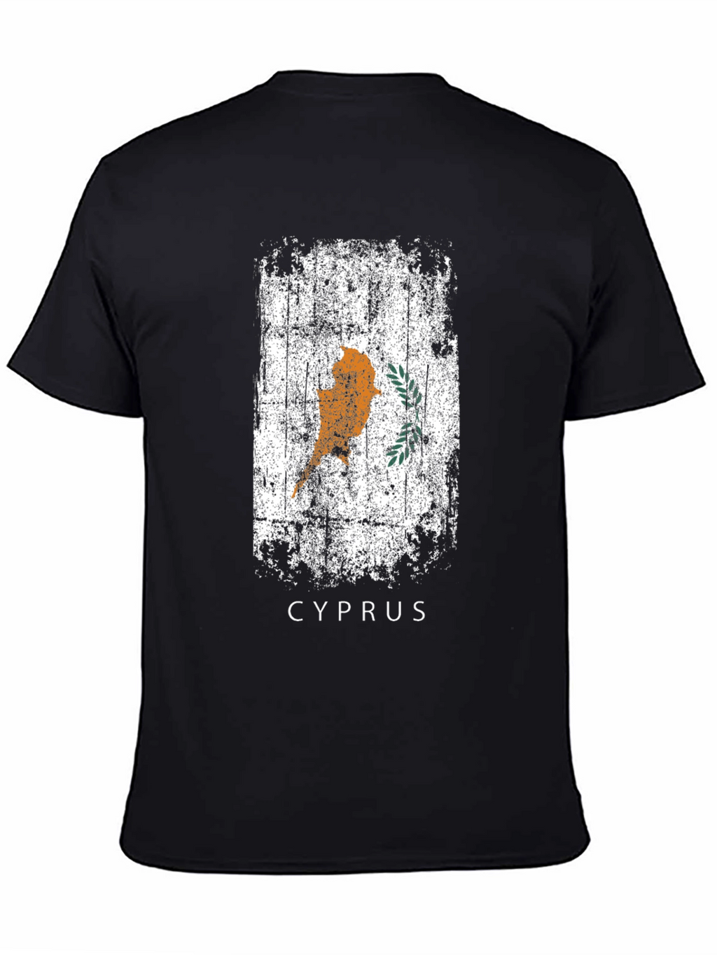 Cyprus Flag Grunge T-Shirt
