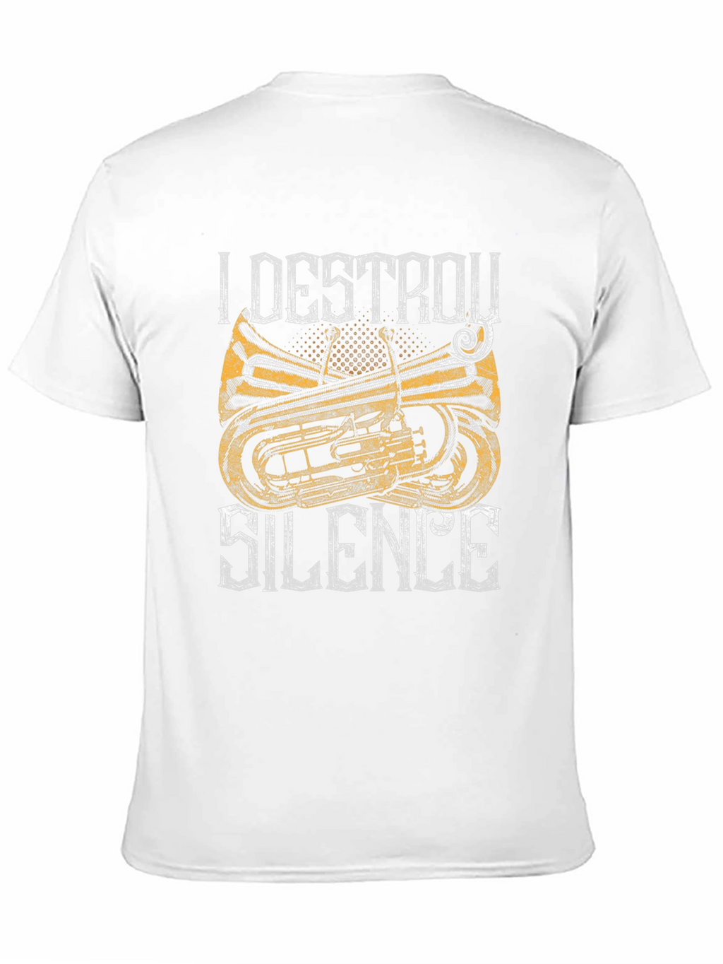 I Destroy Silence Tuba T-Shirt