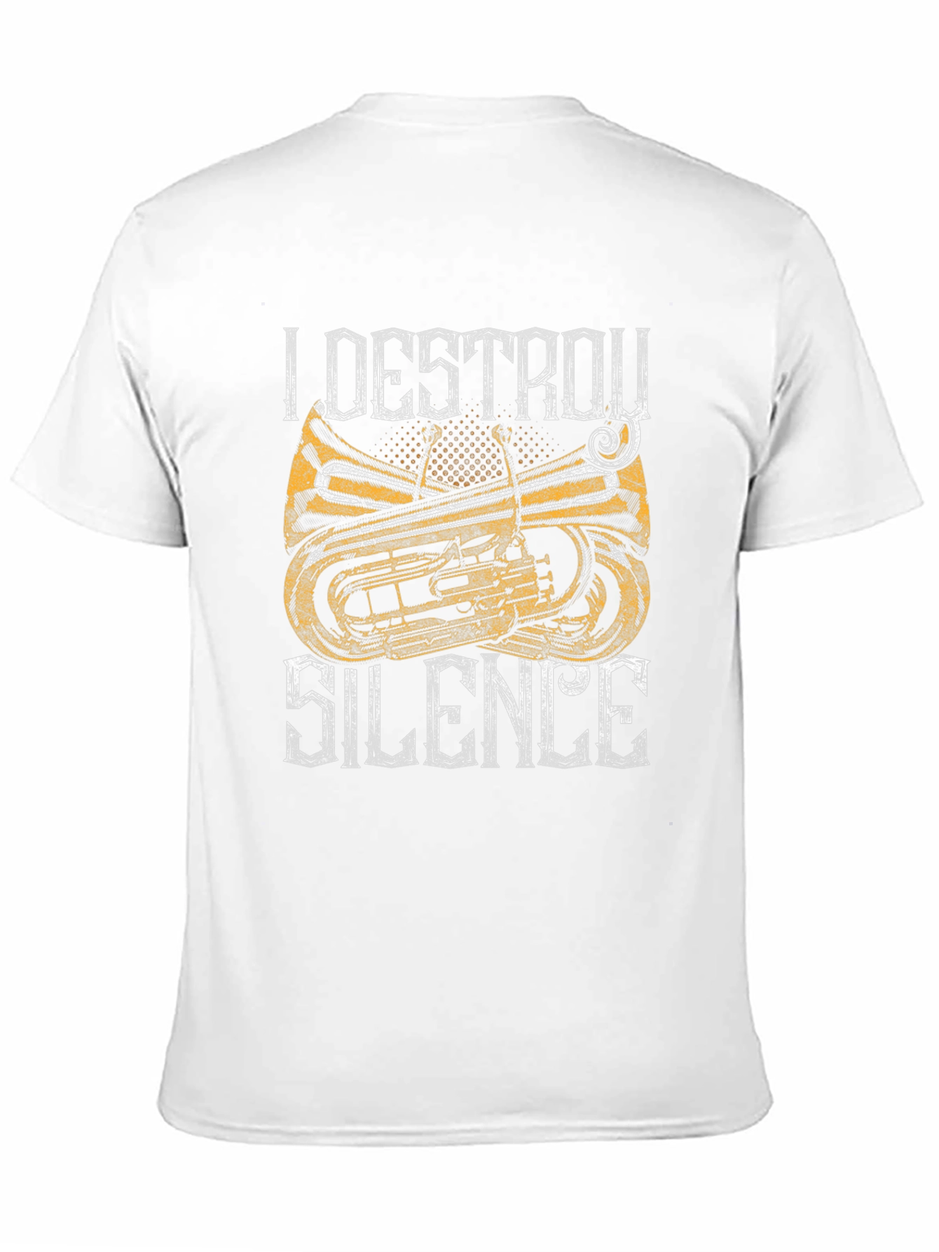 I Destroy Silence Tuba T-Shirt