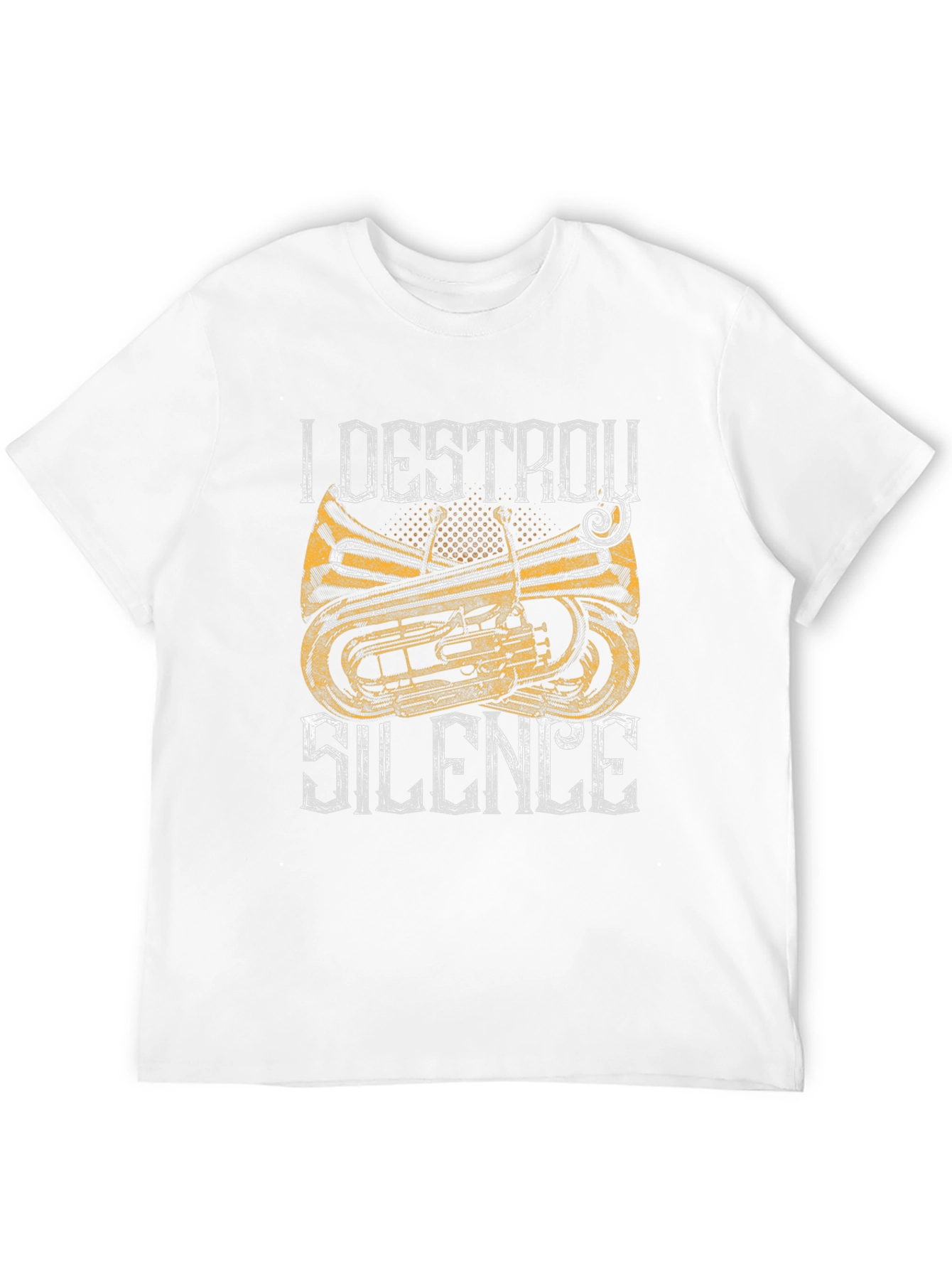 I Destroy Silence Tuba T-Shirt